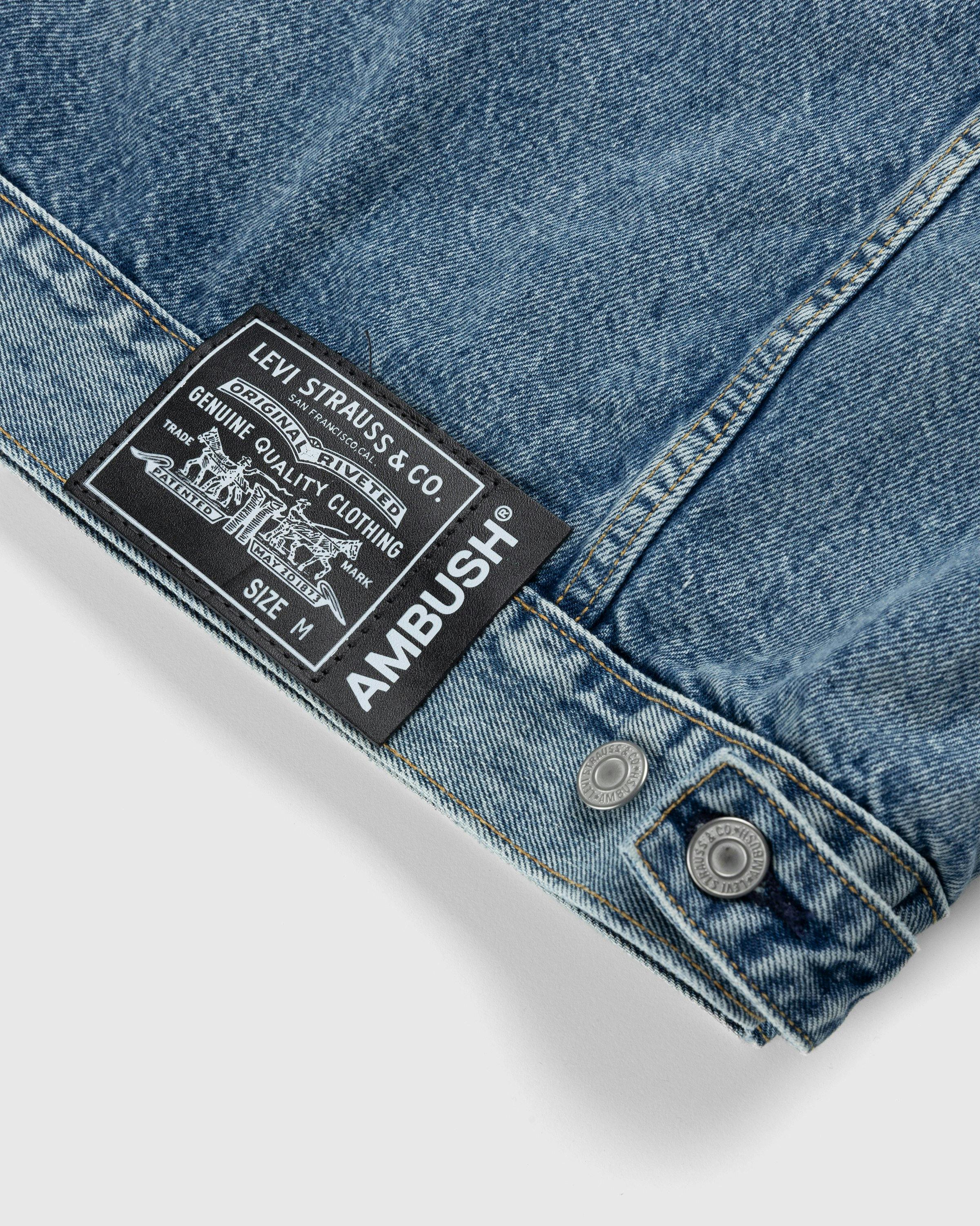 Levi's x AMBUSH - Trucker Jacket Mid Indigo - Clothing - Blue - Image 4