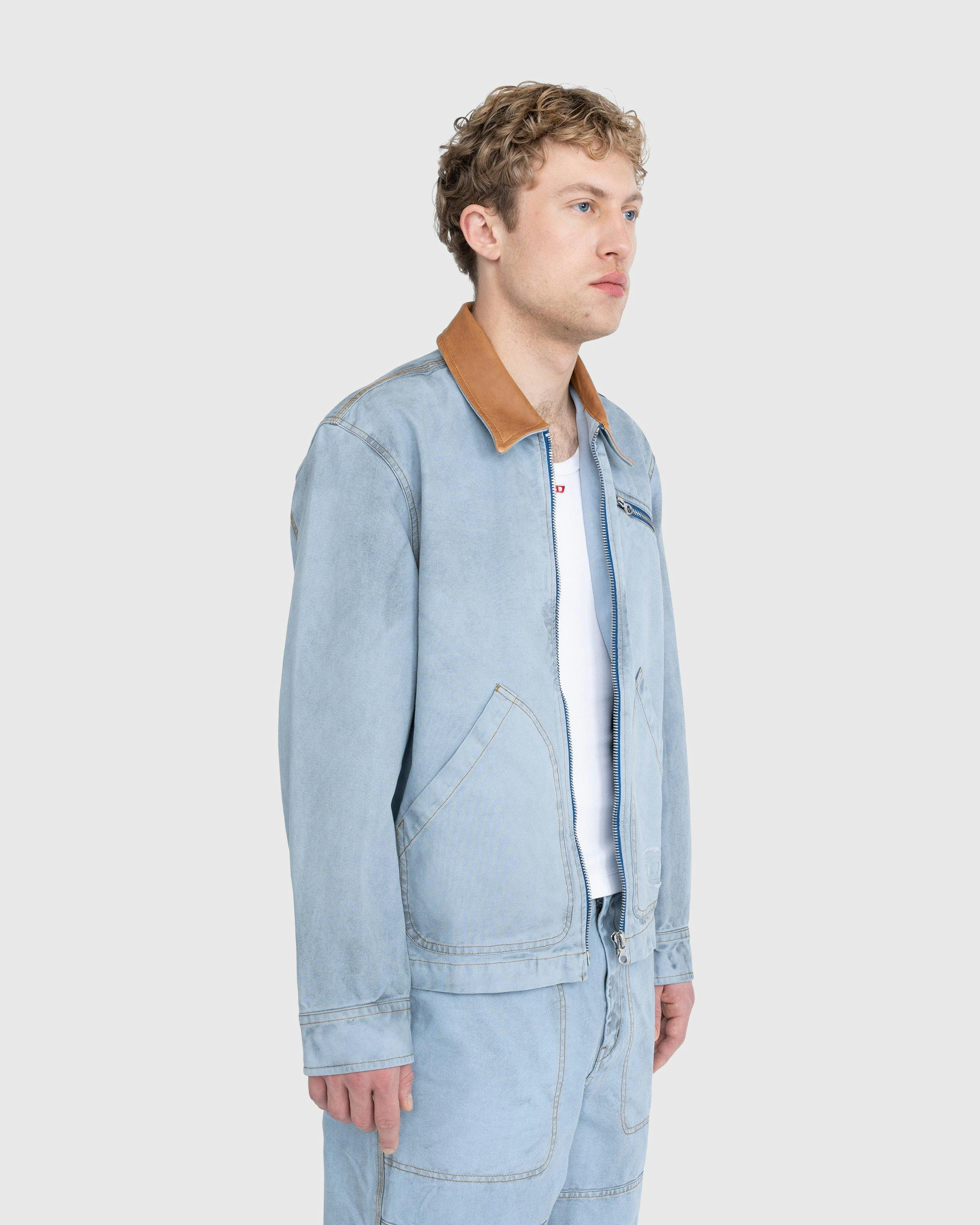 Diesel - J-Chart Jacket Blue - Clothing - Blue - Image 4