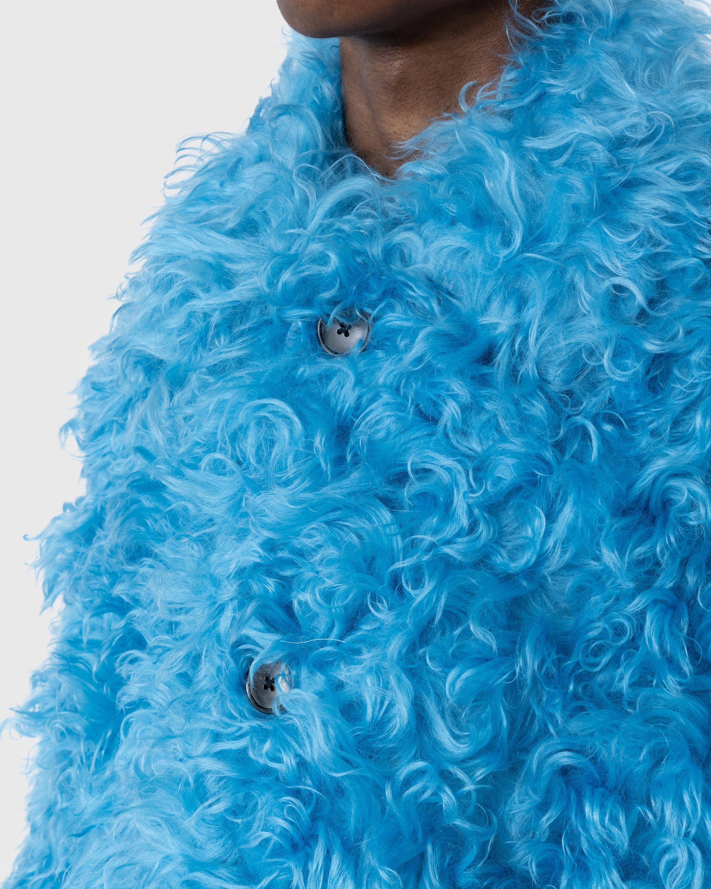 Dries van Noten - Fluffy Ronnor Jacket Blue - Clothing - Blue - Image 5