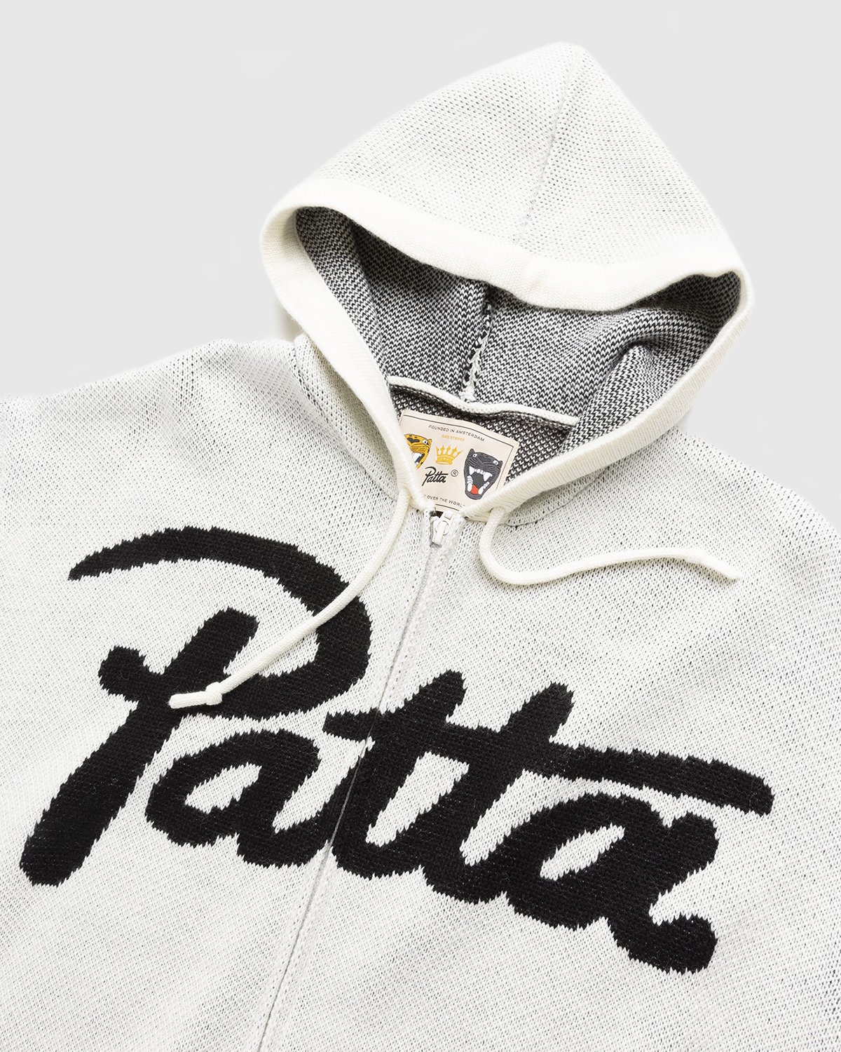 Patta - Cartoon Knitted Jacket Whitecap Gray - Clothing - Grey - Image 5