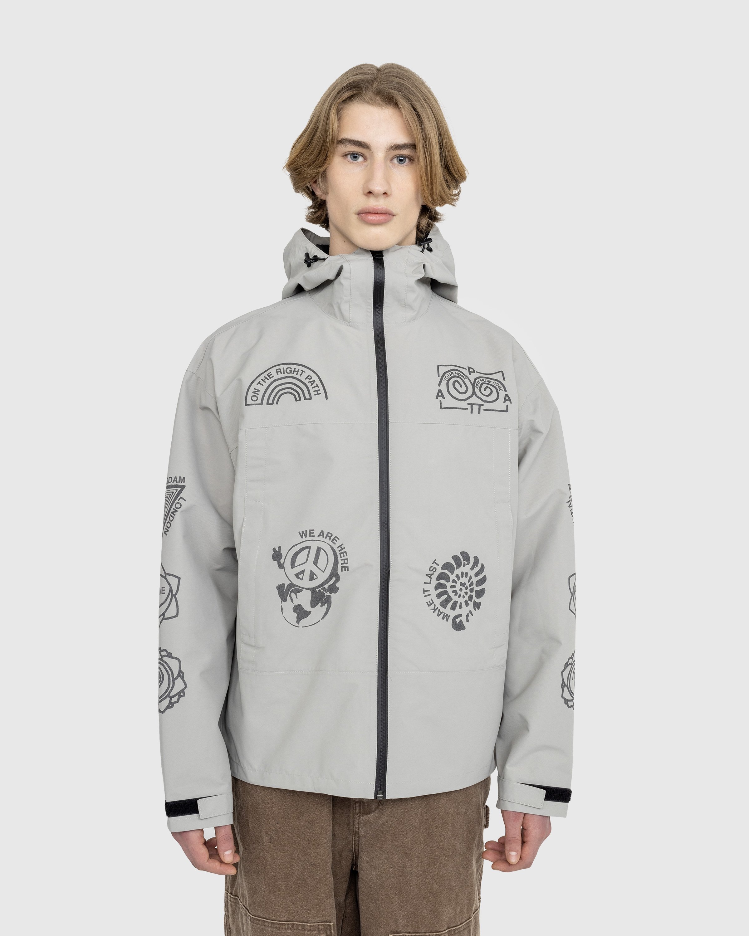 Patta - Waterproof Reflective Shell Jacket - Clothing - Grey - Image 2