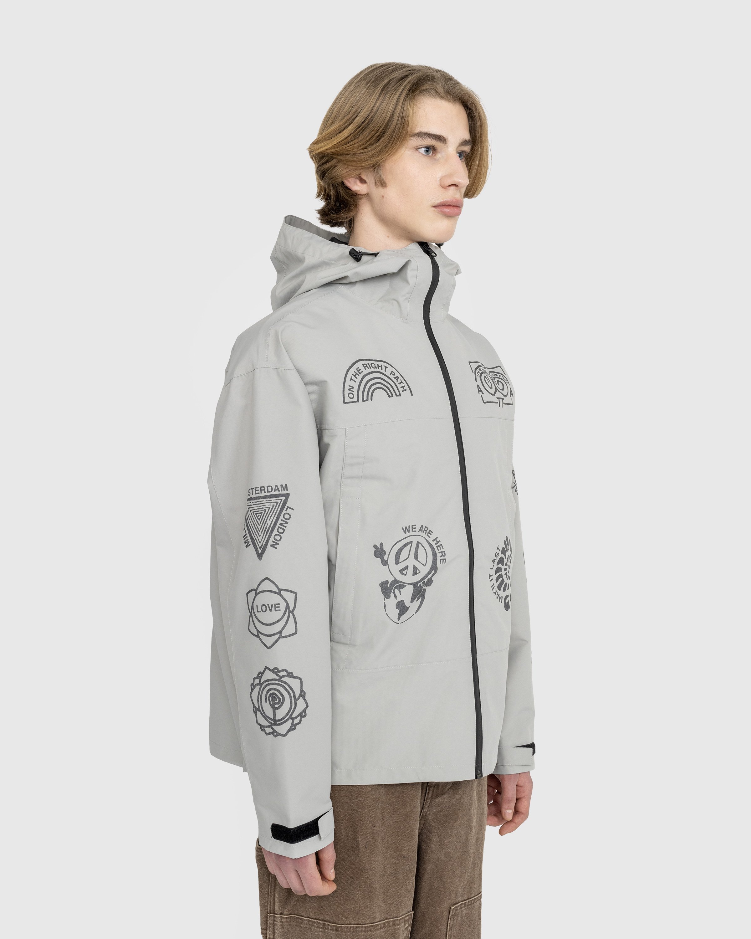 Patta - Waterproof Reflective Shell Jacket - Clothing - Grey - Image 4