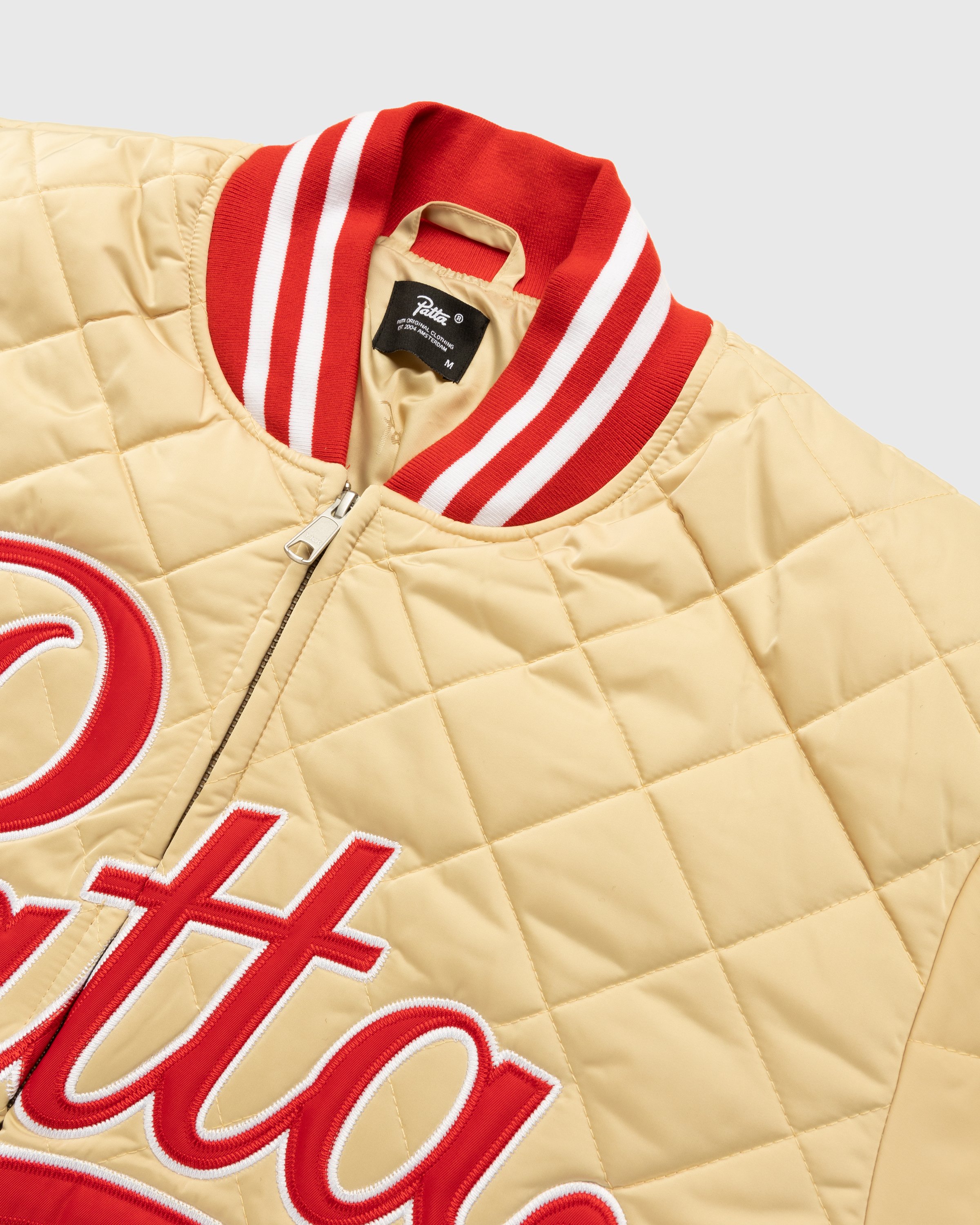 Patta - Diamond Quilted Sports Jacket Mojave Desert - Clothing - Brown - Image 4