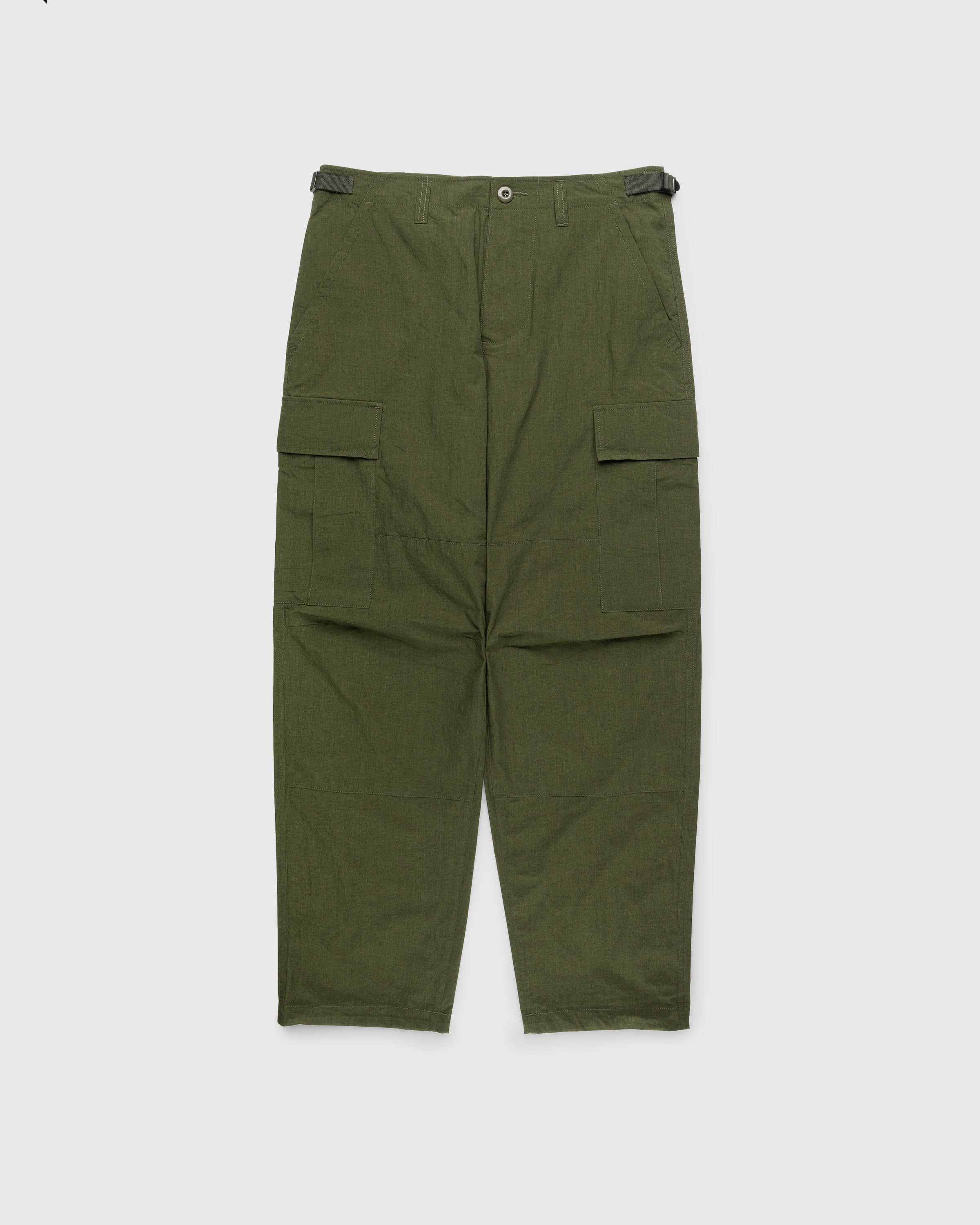 Highsnobiety HS05 - Re-Inforced Nylon Cargo Trouser Khaki - Clothing - Green - Image 1