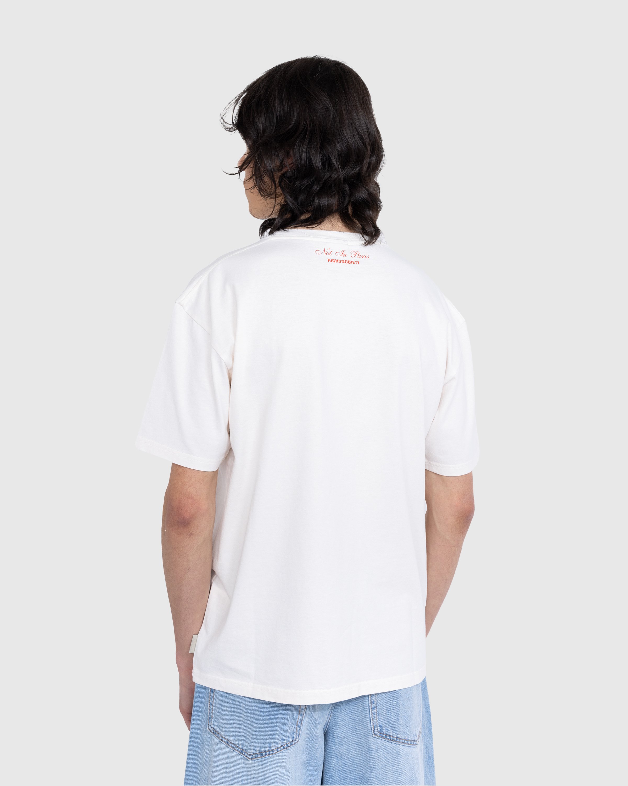 Highsnobiety - Not in Paris 5 T-Shirt White - Clothing - White - Image 3