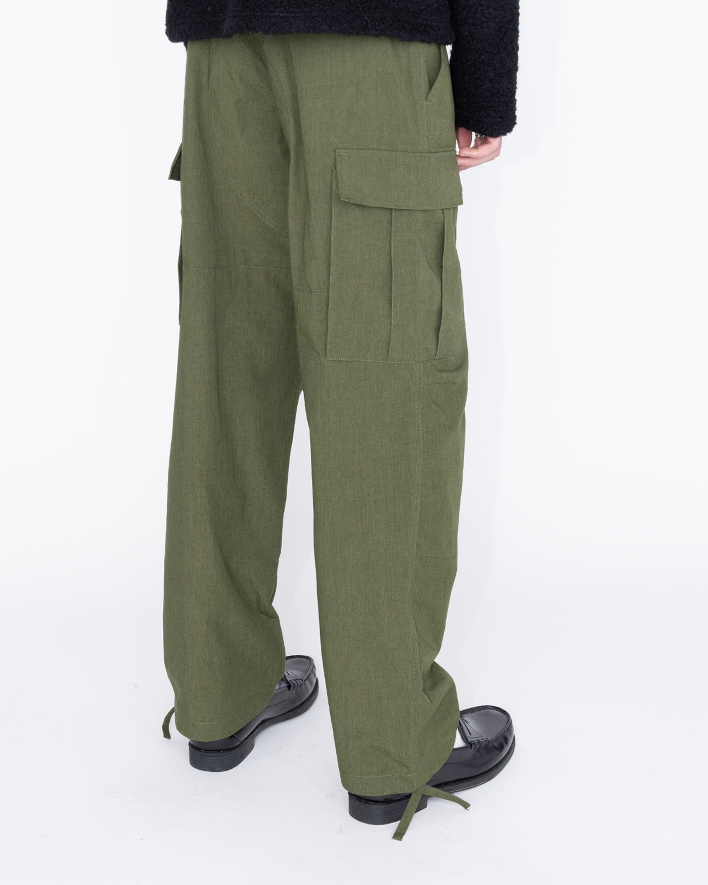 Highsnobiety HS05 - Re-Inforced Nylon Cargo Trouser Khaki - Clothing - Green - Image 4