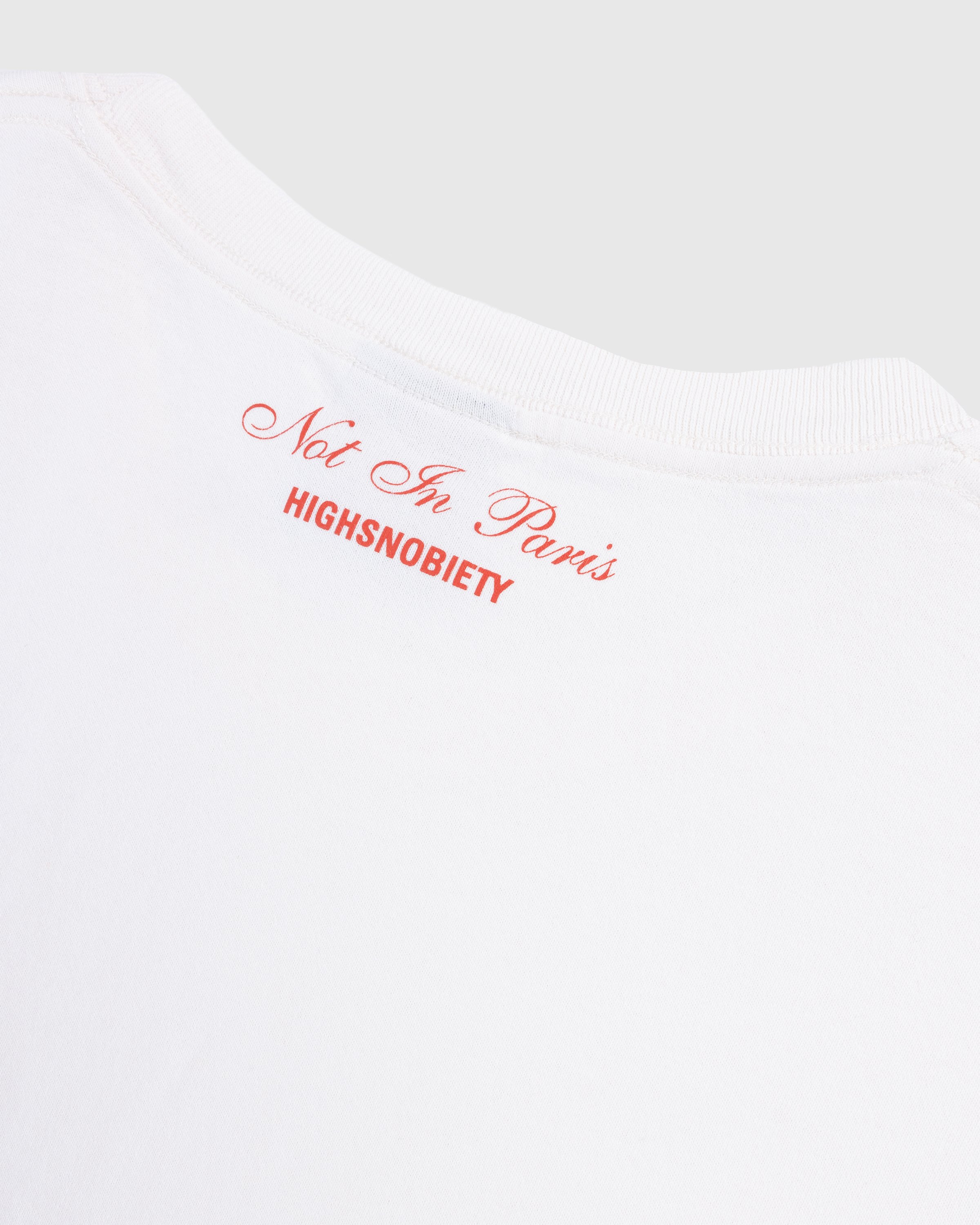 Highsnobiety - Not in Paris 5 T-Shirt White - Clothing - White - Image 6