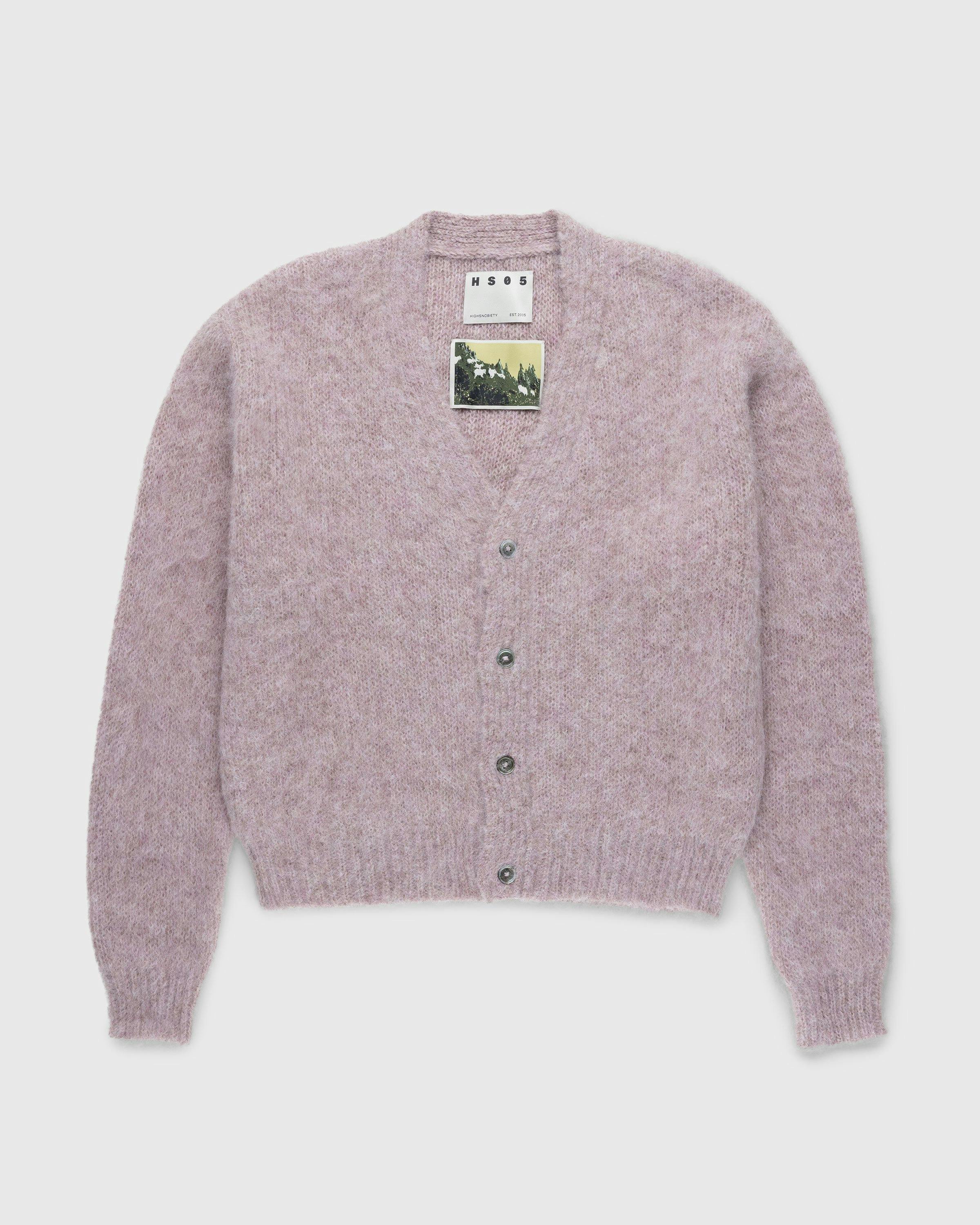 Highsnobiety HS05 - Brushed Alpaca Cardigan Pale Rose - Clothing - Pink - Image 1