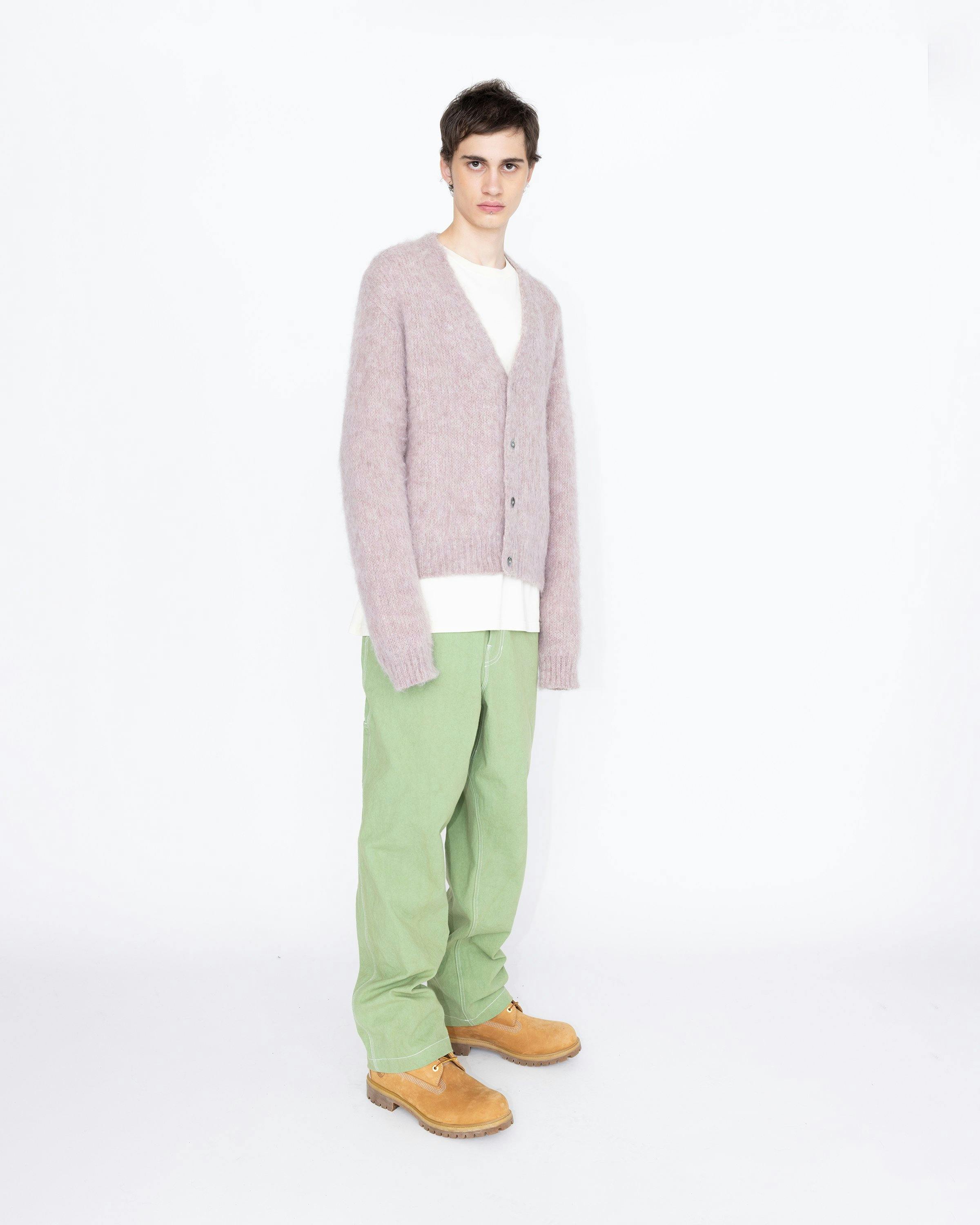 Highsnobiety HS05 - Brushed Alpaca Cardigan Pale Rose - Clothing - Pink - Image 4