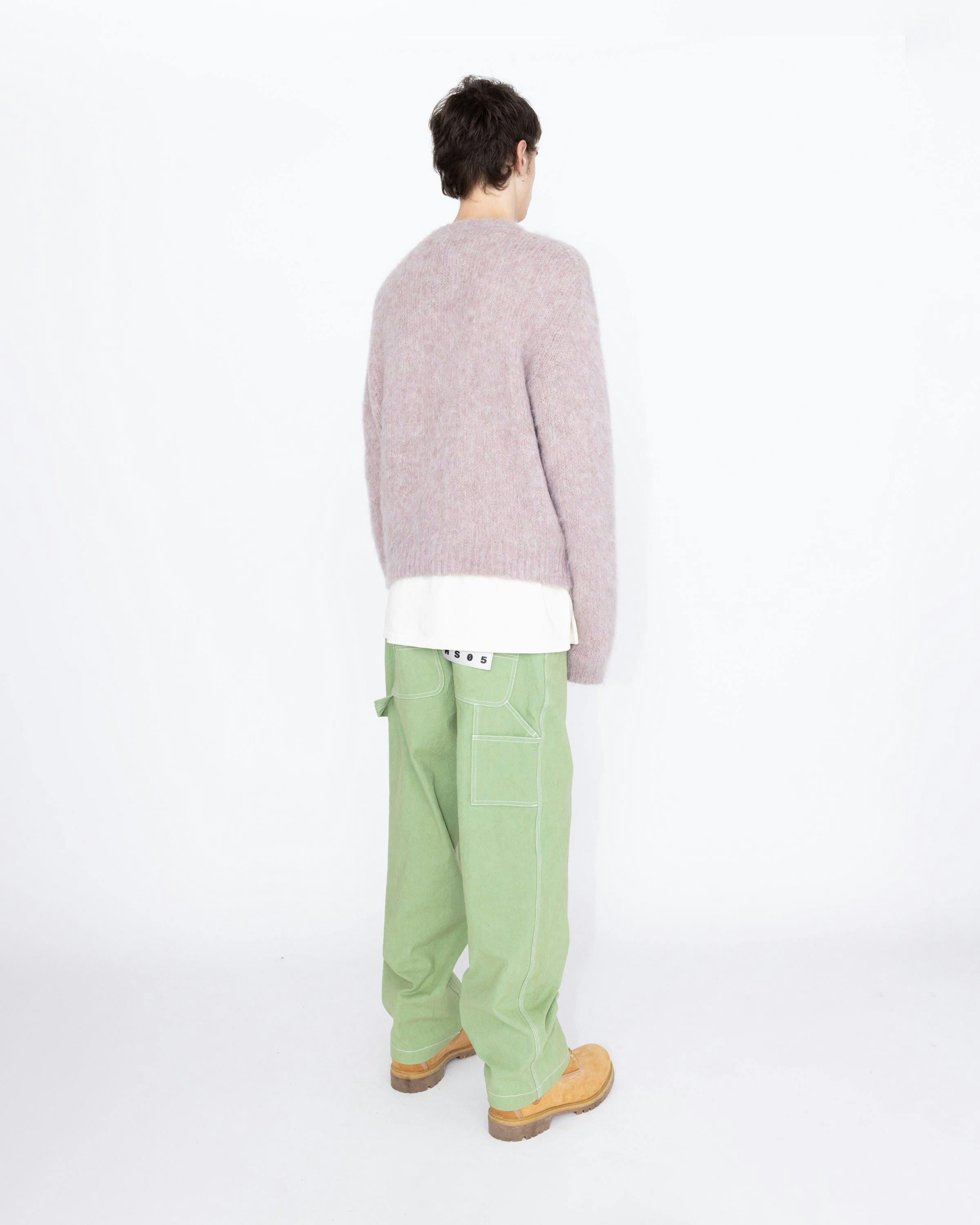 Highsnobiety HS05 - Brushed Alpaca Cardigan Pale Rose - Clothing - Pink - Image 5