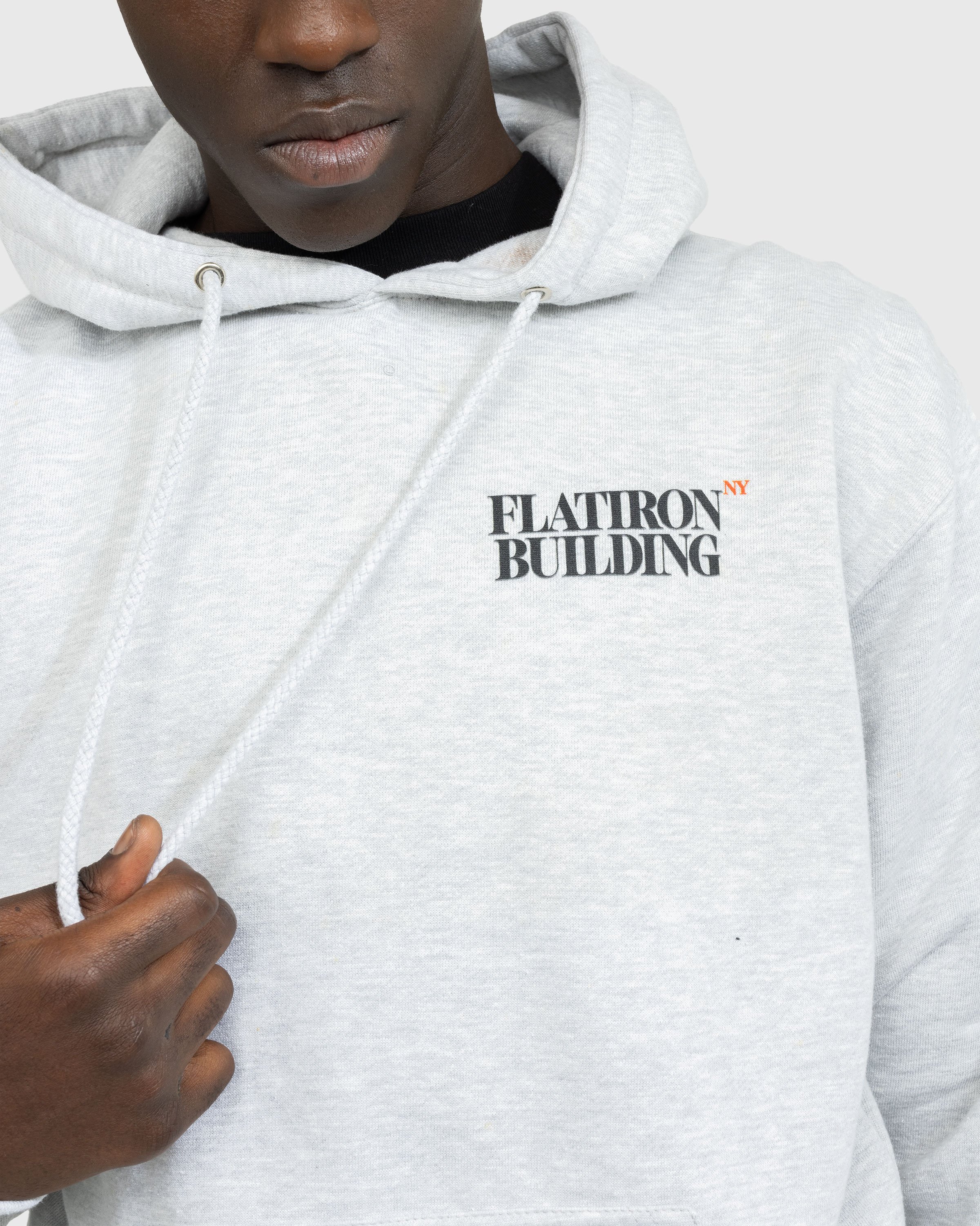 At The Moment x Highsnobiety - Flatiron Building Hoodie - Clothing - Grey - Image 5