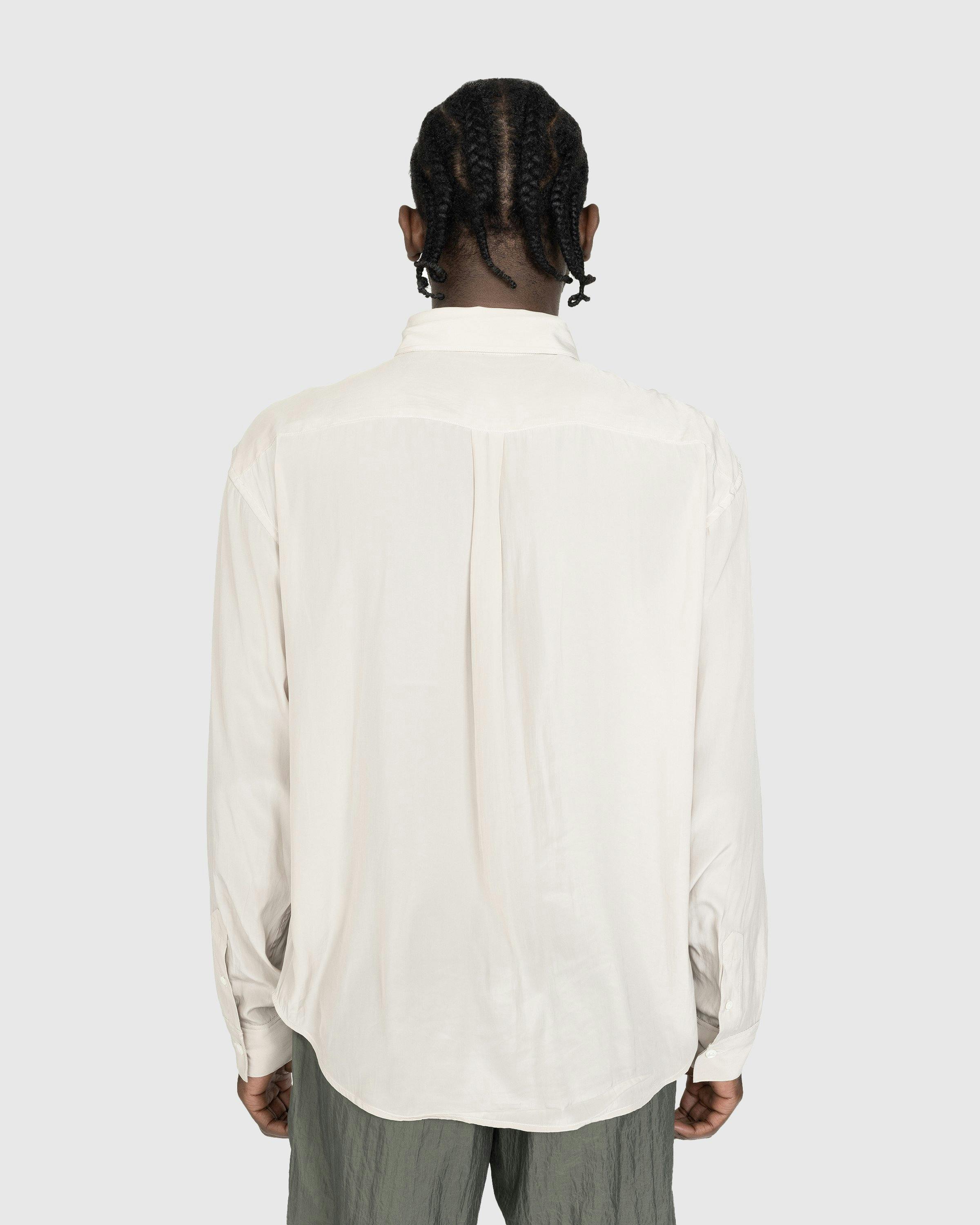 Highsnobiety - Lightweight Long-Sleeve Shirt Beige - Clothing - Beige - Image 3