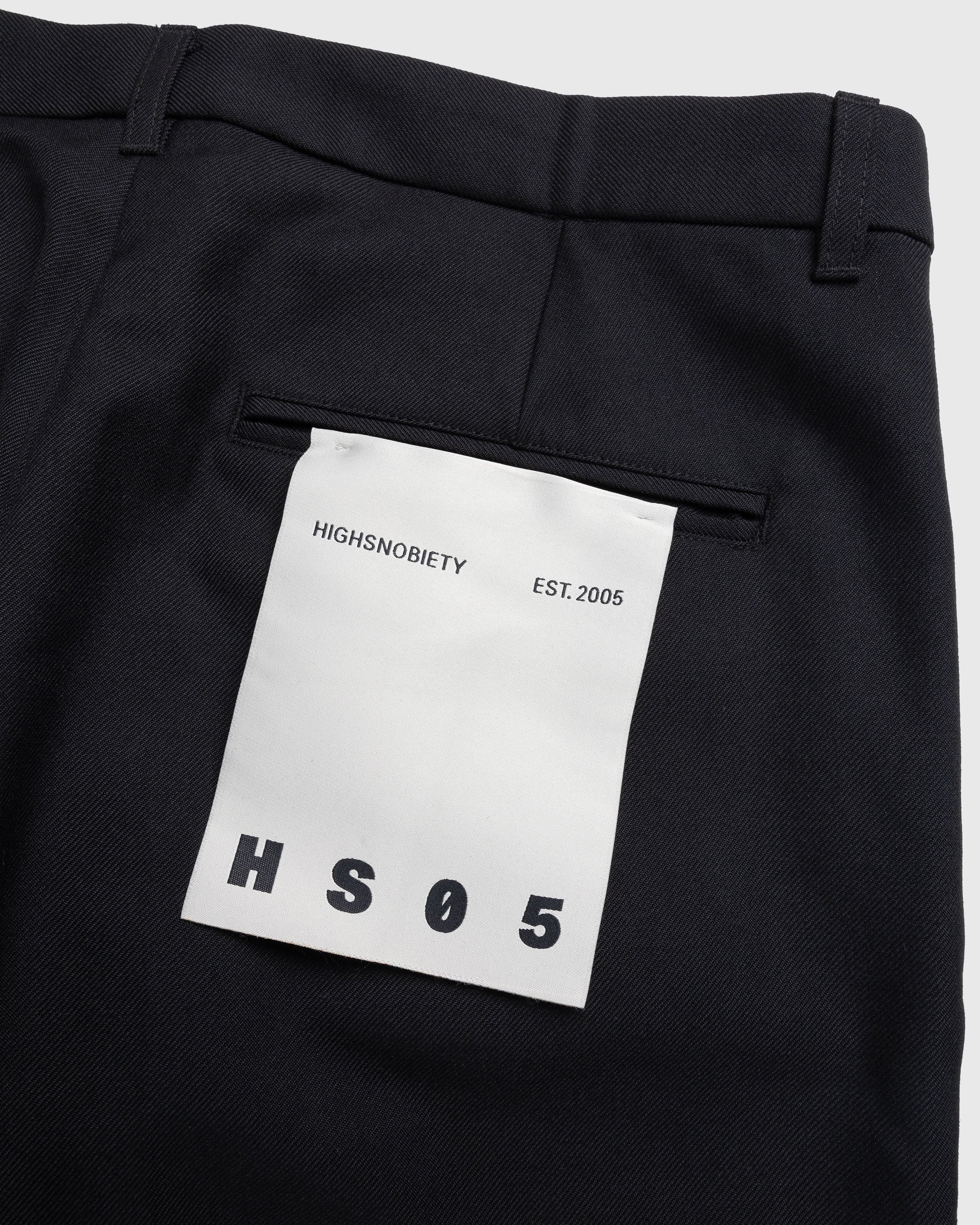 Highsnobiety HS05 - Wool Dress Pants Black - Clothing - Black - Image 7