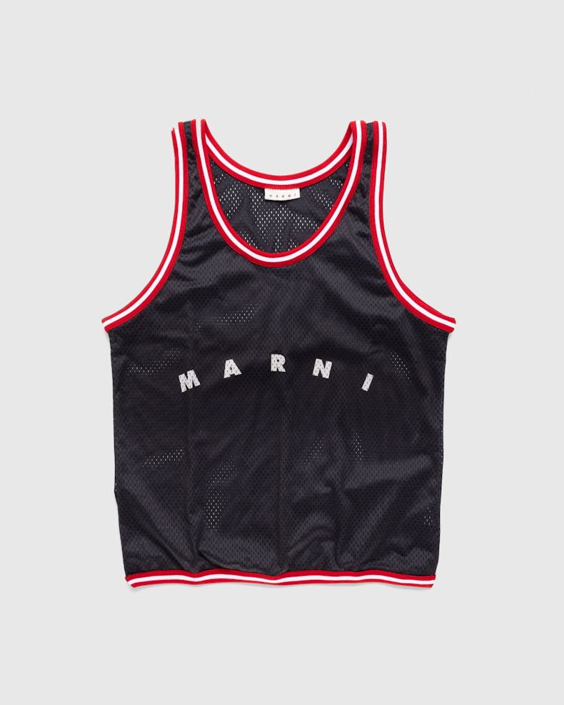 Marni – Check Knit Balaclava Brown | Highsnobiety Shop