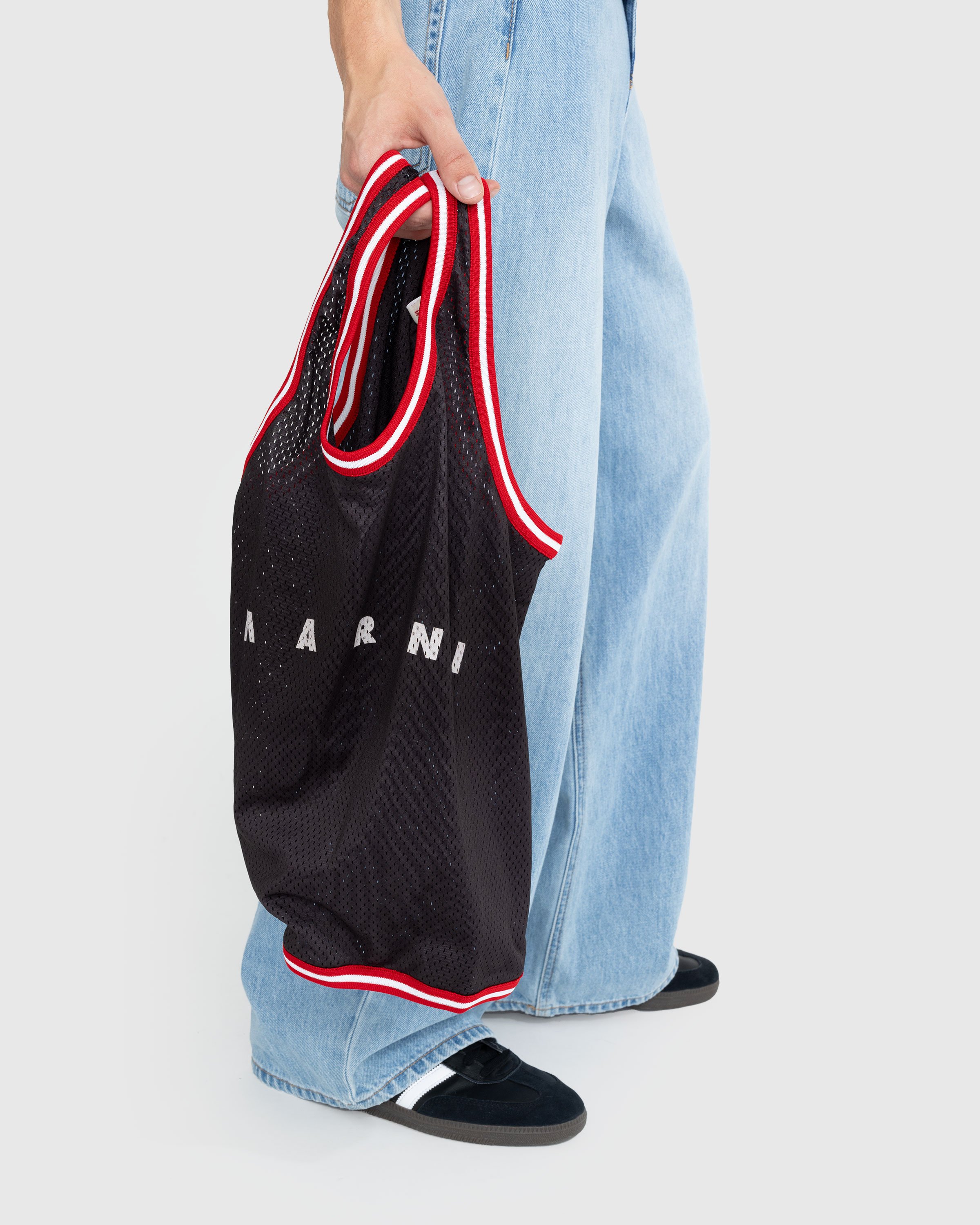 Marni - Basket Tank Top Shopping Bag Black - Accessories - Black - Image 4