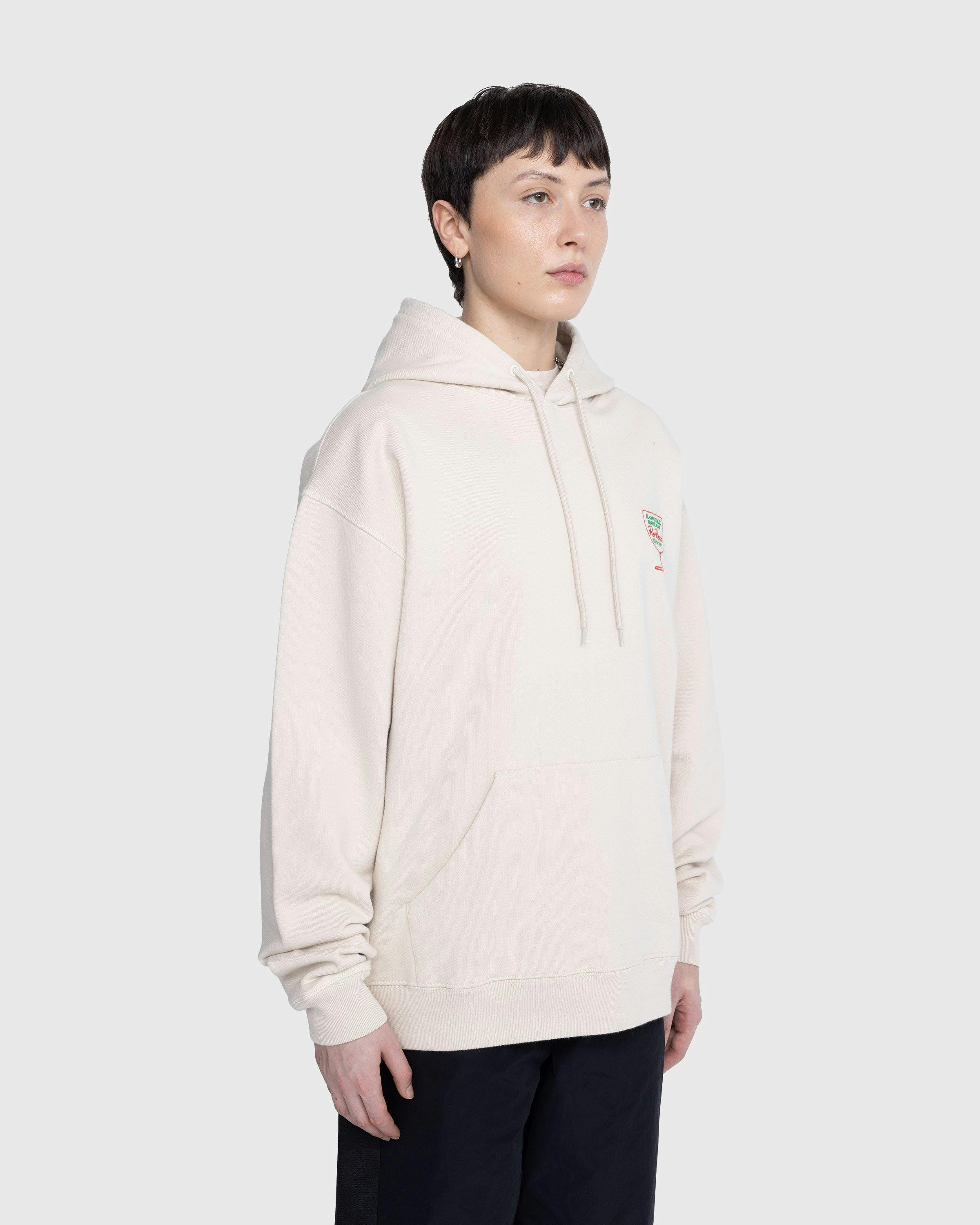 Bar Basso x Highsnobiety - Logo Hoodie Eggshell - Clothing - Beige - Image 4