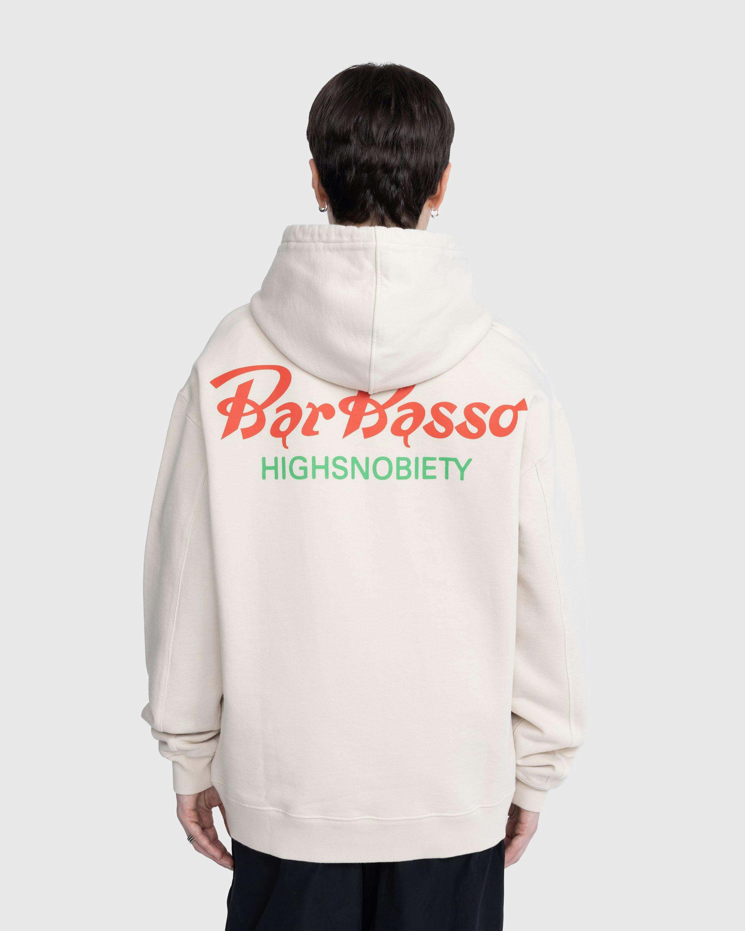 Bar Basso x Highsnobiety - Logo Hoodie Eggshell - Clothing - Beige - Image 5