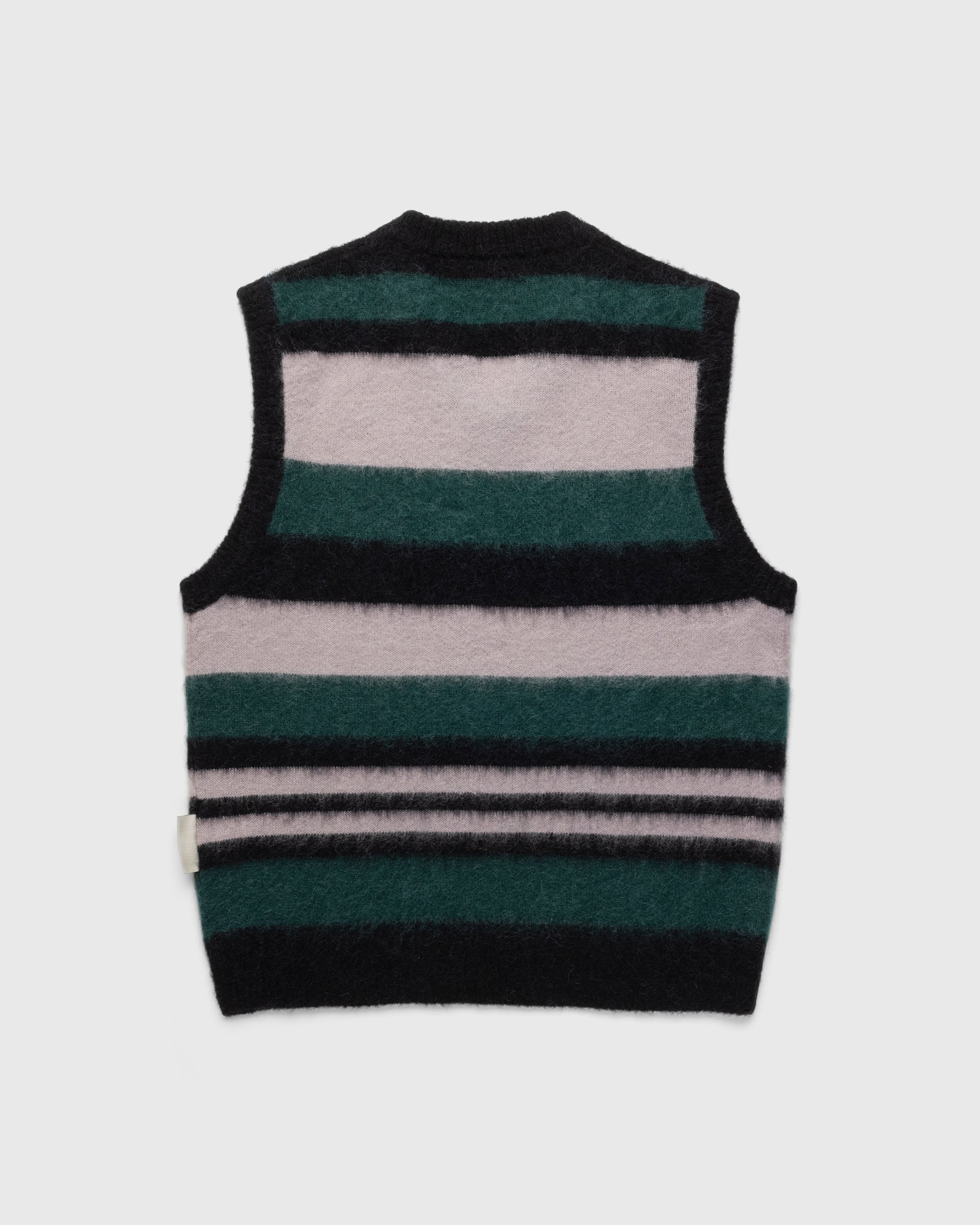 Highsnobiety - Alpaca Gradient Sweater Vest Pink/Green - Clothing - Multi - Image 2
