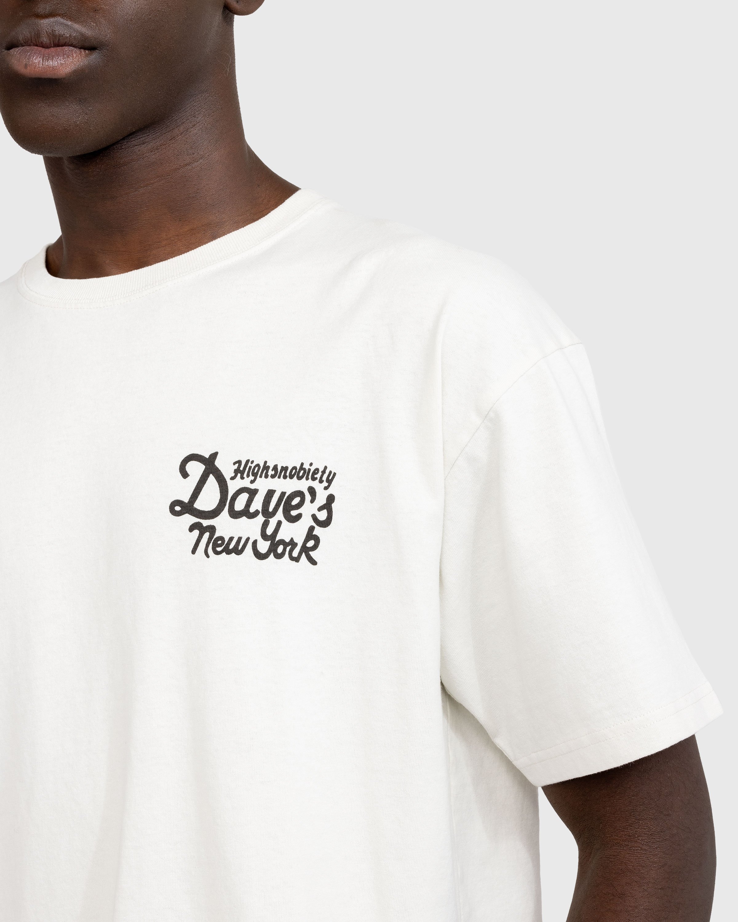 Dave's New York x Highsnobiety - Eggshell T-Shirt - Clothing - Beige - Image 5
