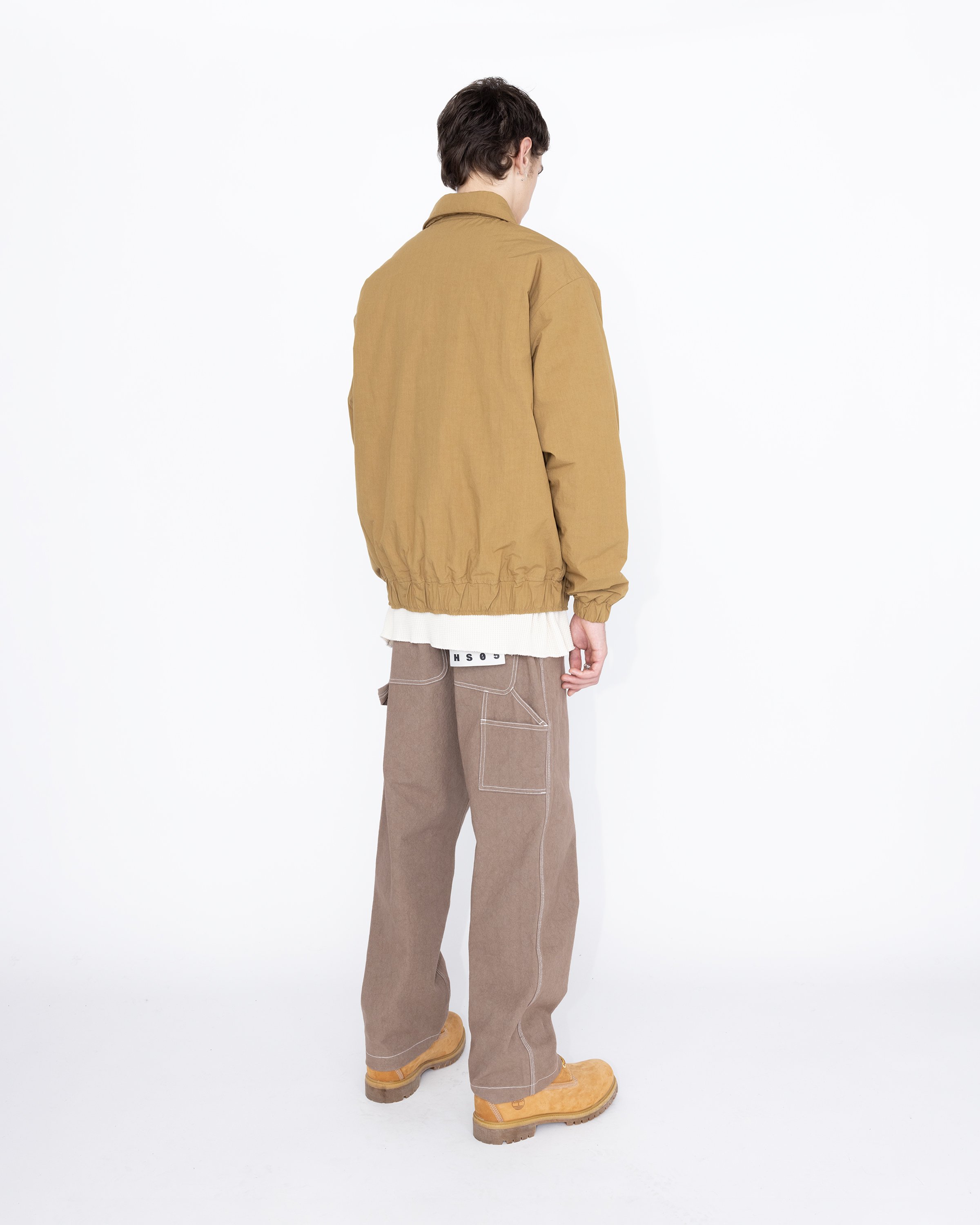 Highsnobiety HS05 - Reverse Piping Insulated Jacket Beige - Clothing - Beige - Image 5