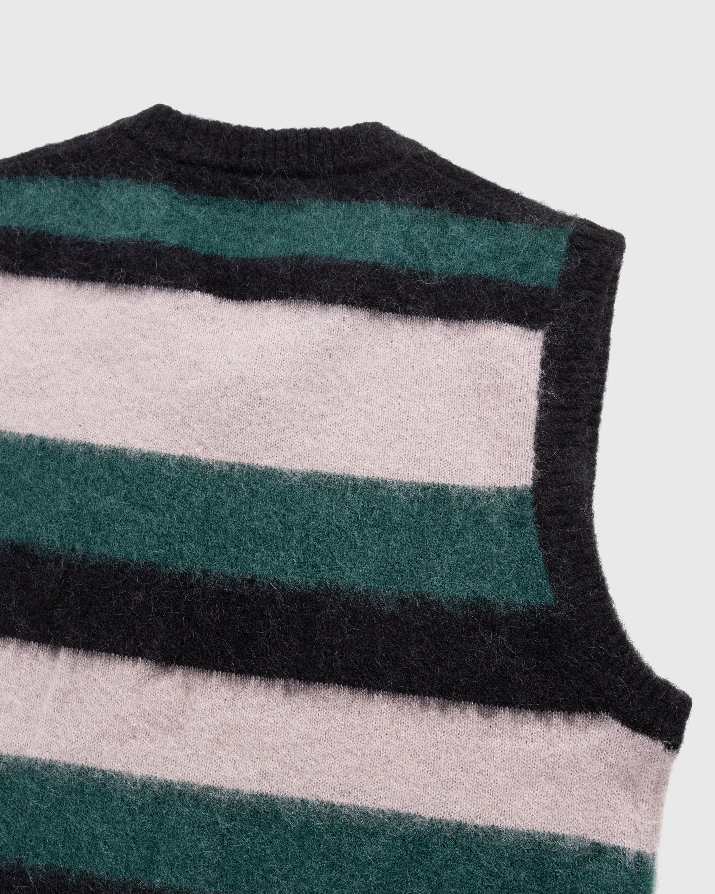 Highsnobiety - Alpaca Gradient Sweater Vest Pink/Green - Clothing - Multi - Image 6