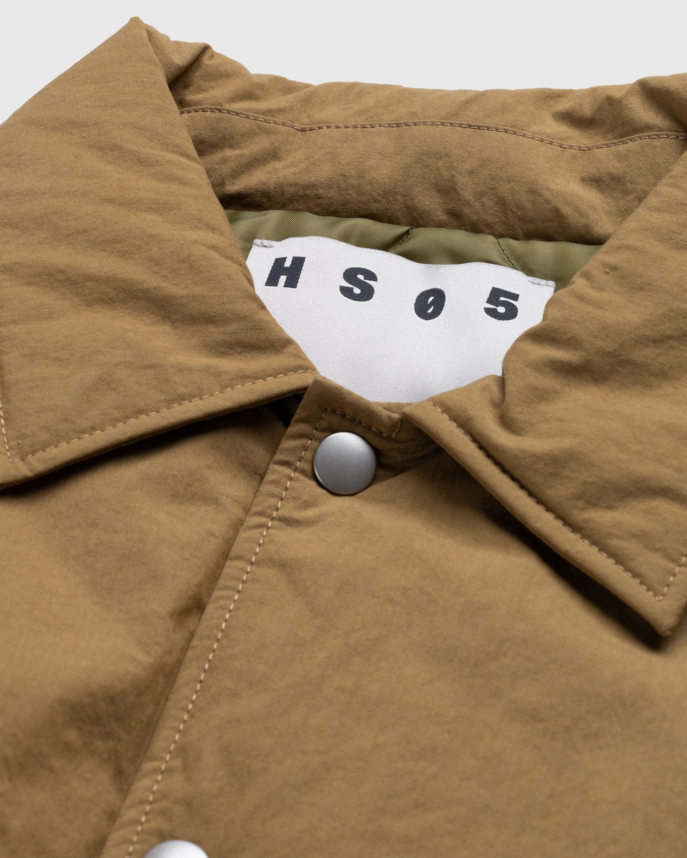 Highsnobiety HS05 - Reverse Piping Insulated Jacket Beige - Clothing - Beige - Image 6