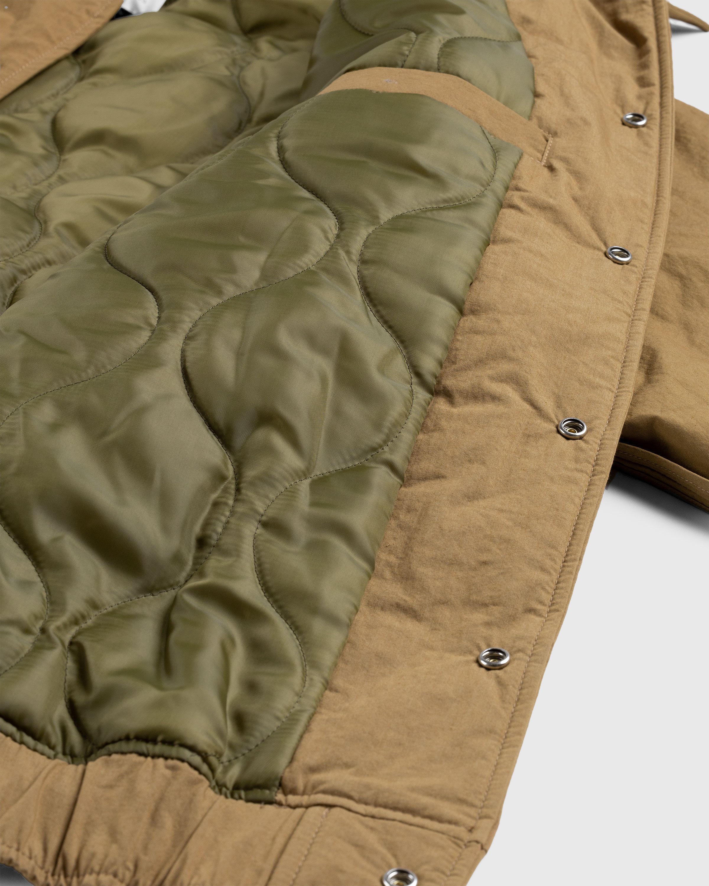 Highsnobiety HS05 - Reverse Piping Insulated Jacket Beige - Clothing - Beige - Image 7