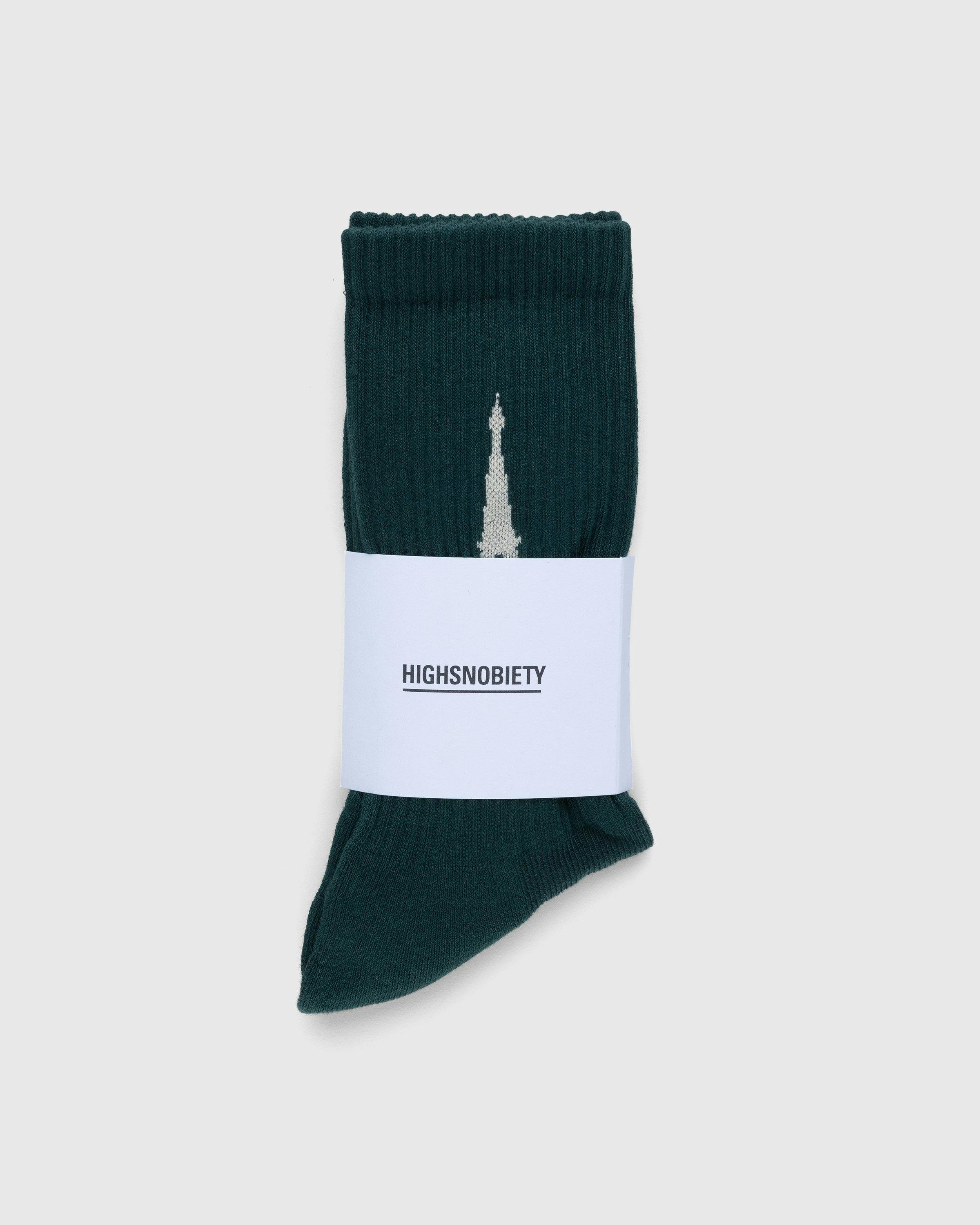 Highsnobiety - Not in Paris 5 Paris Socks Green - Accessories - Green - Image 2