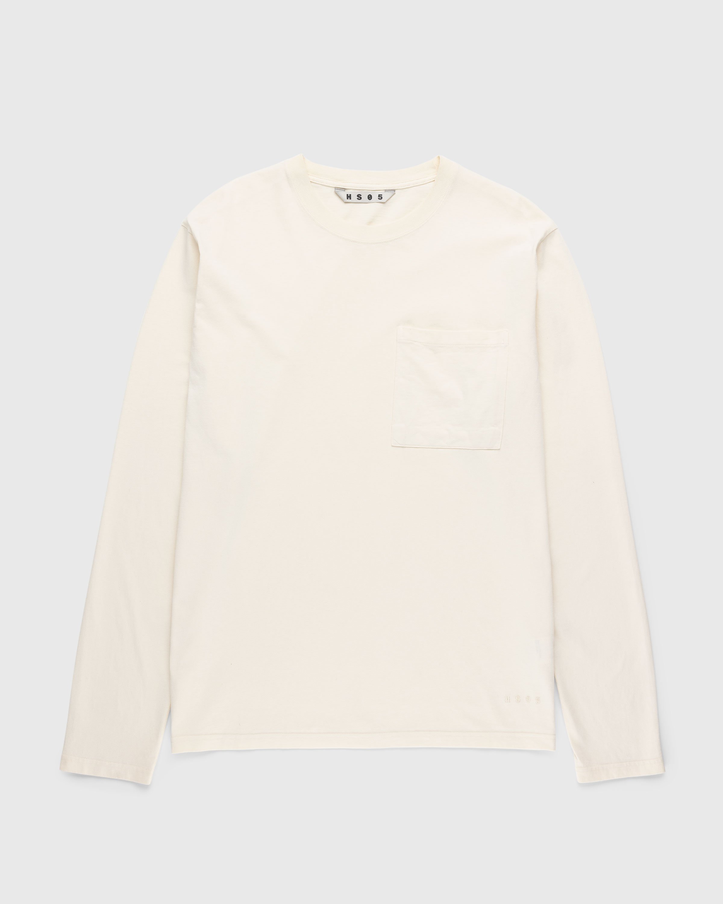Highsnobiety HS05 - Pigment Dyed Boxy Long Sleeves Jersey Natural - Clothing - Beige - Image 1