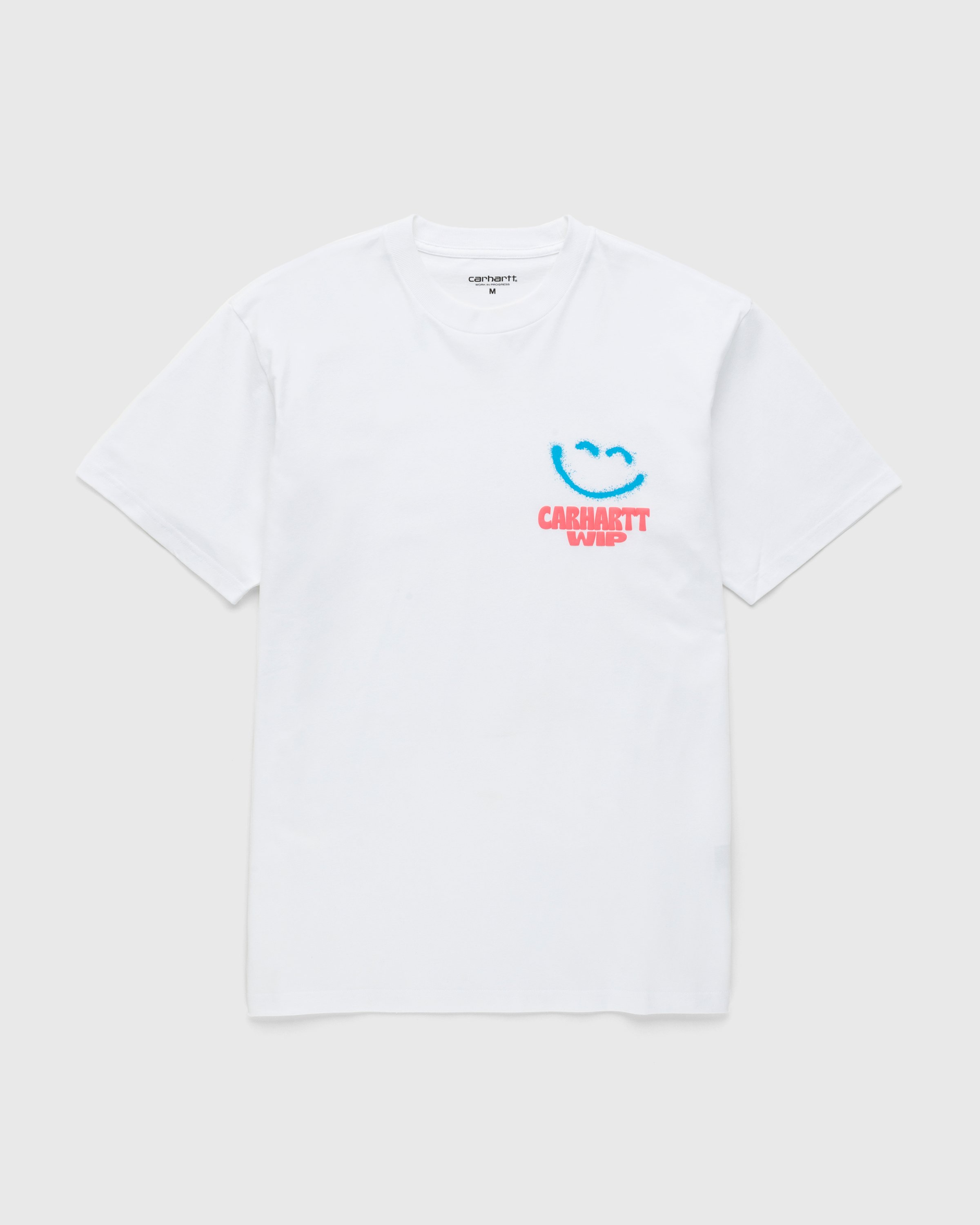 Carhartt WIP - Happy Script T-Shirt White - Clothing - White - Image 1