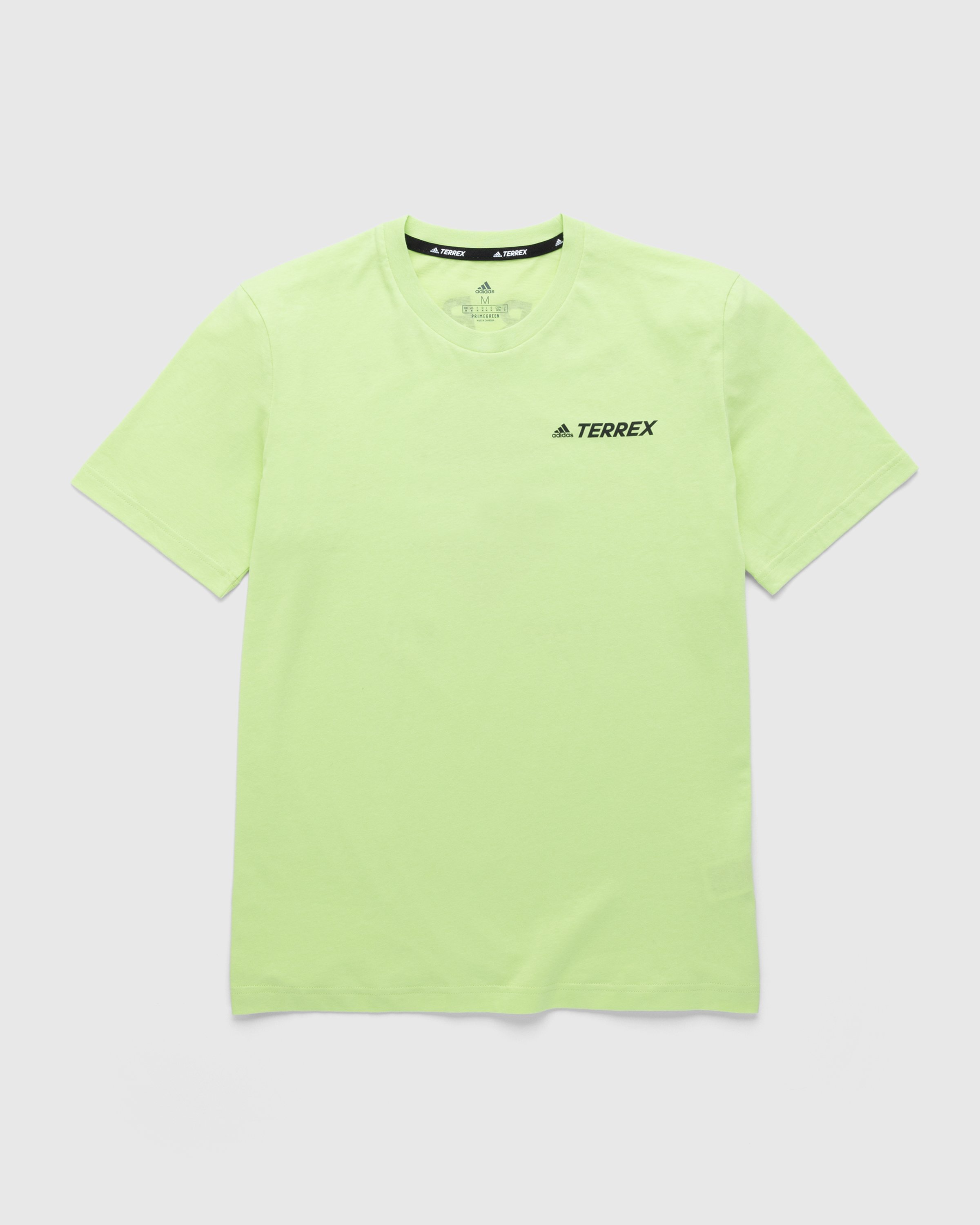 Adidas - Terrex Mountain Landscape T-Shirt Green - Clothing - Green - Image 1