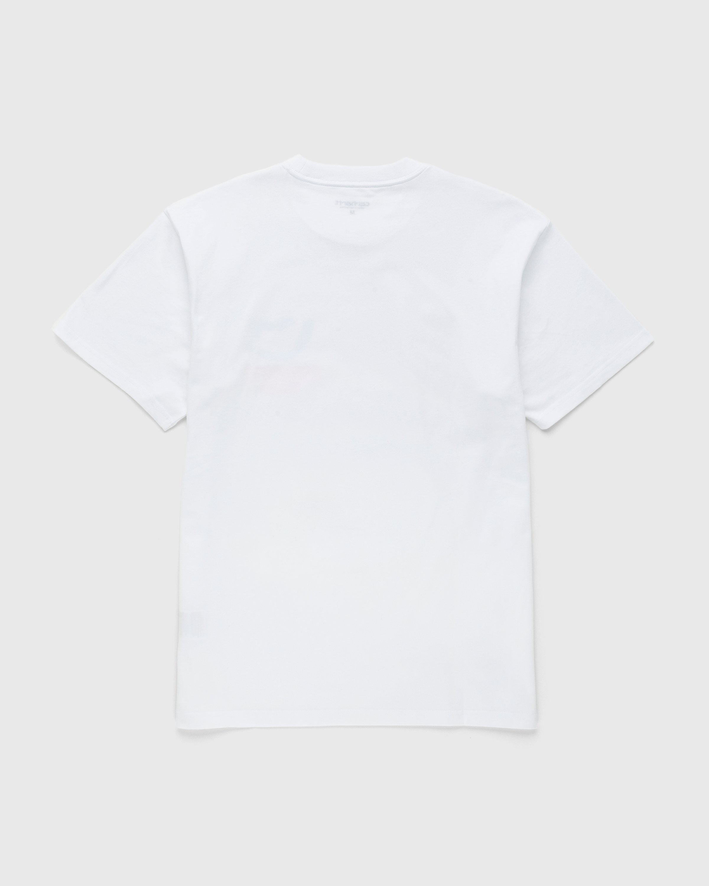 Carhartt WIP - Happy Script T-Shirt White - Clothing - White - Image 2