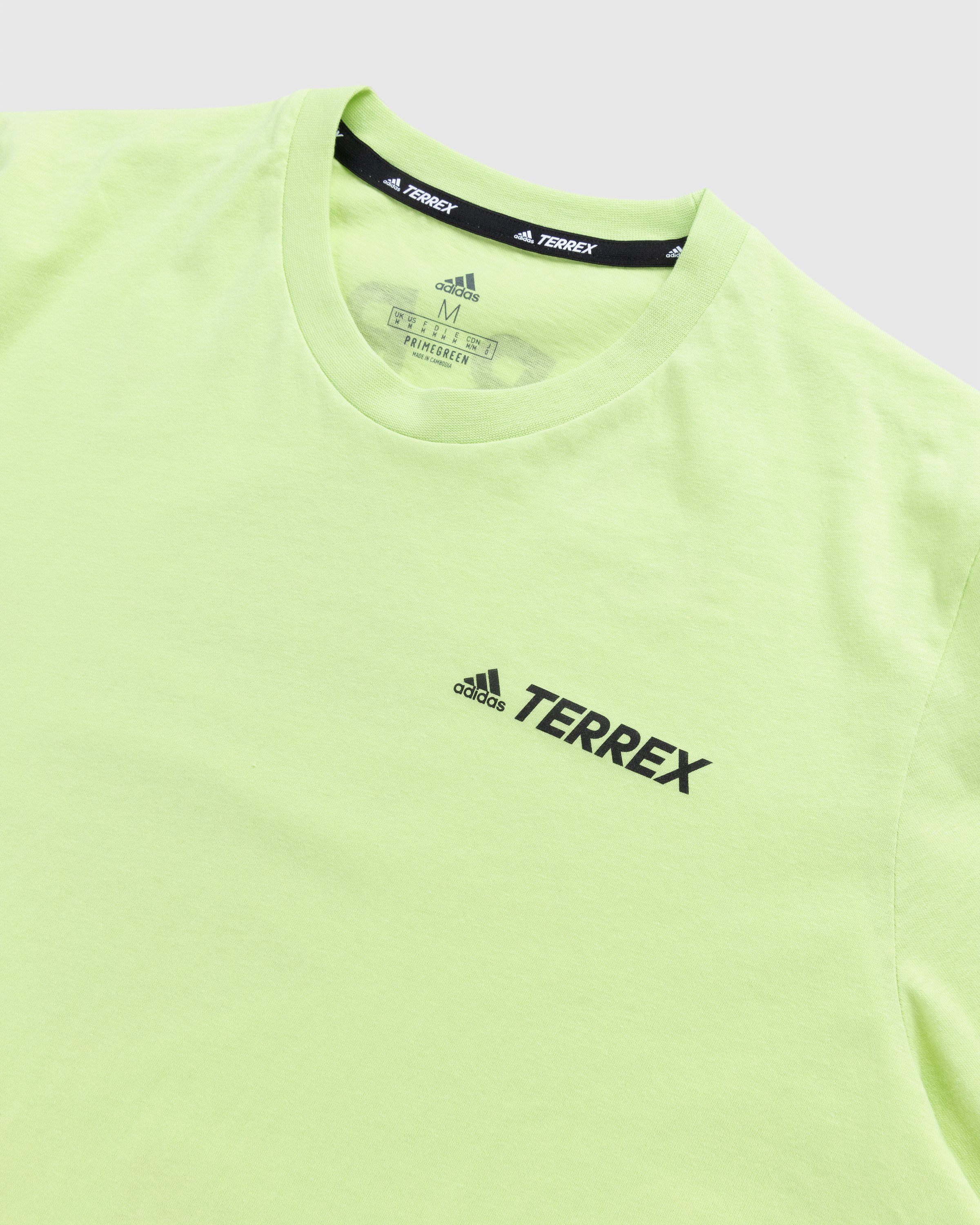 Adidas - Terrex Mountain Landscape T-Shirt Green - Clothing - Green - Image 3
