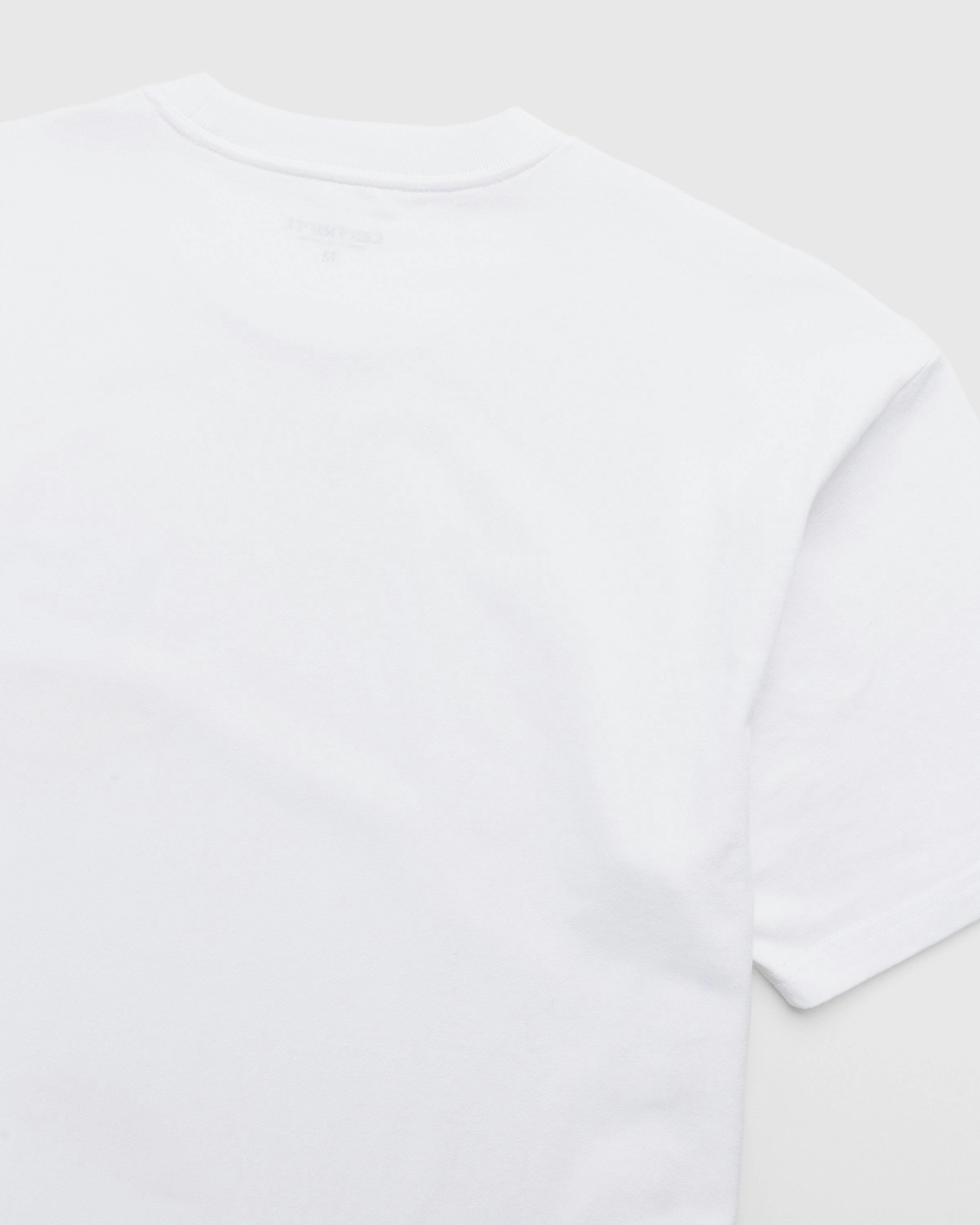 Carhartt WIP - Happy Script T-Shirt White - Clothing - White - Image 4