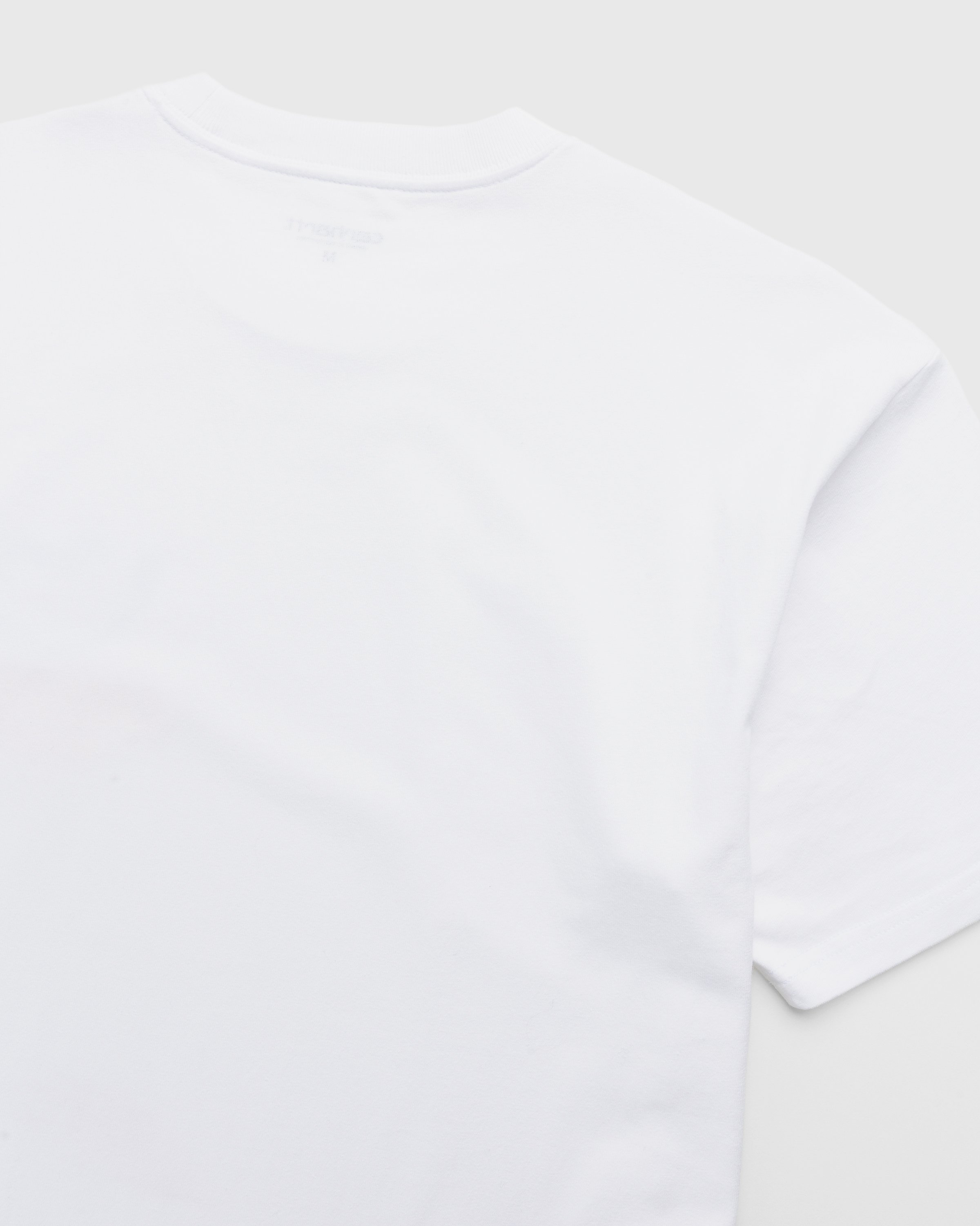 Carhartt WIP - Happy Script T-Shirt White - Clothing - White - Image 4