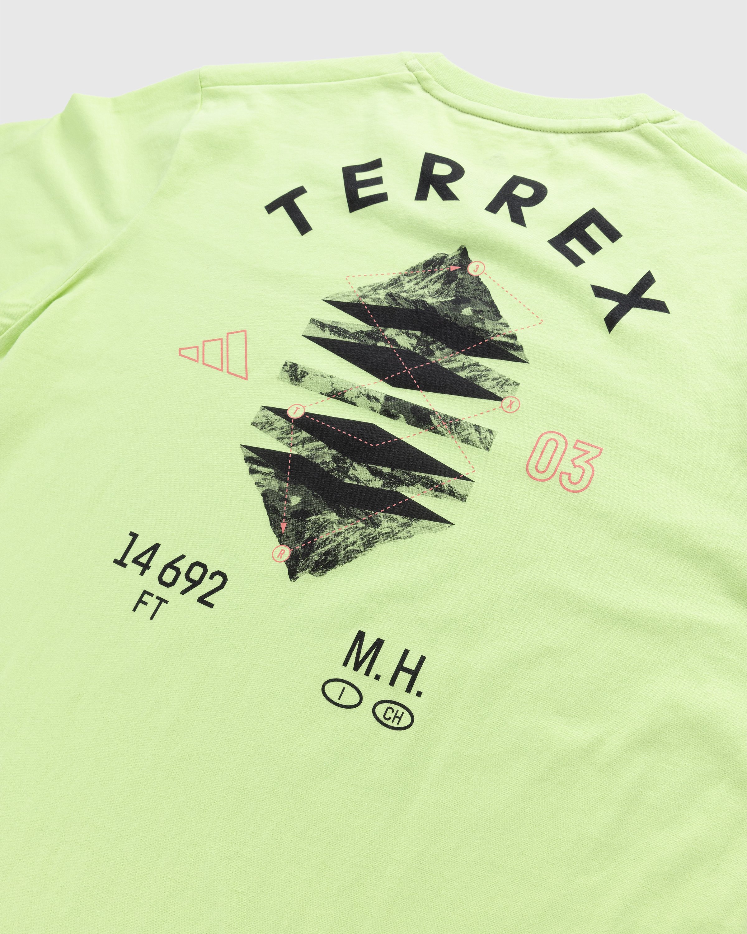 Adidas - Terrex Mountain Landscape T-Shirt Green - Clothing - Green - Image 4