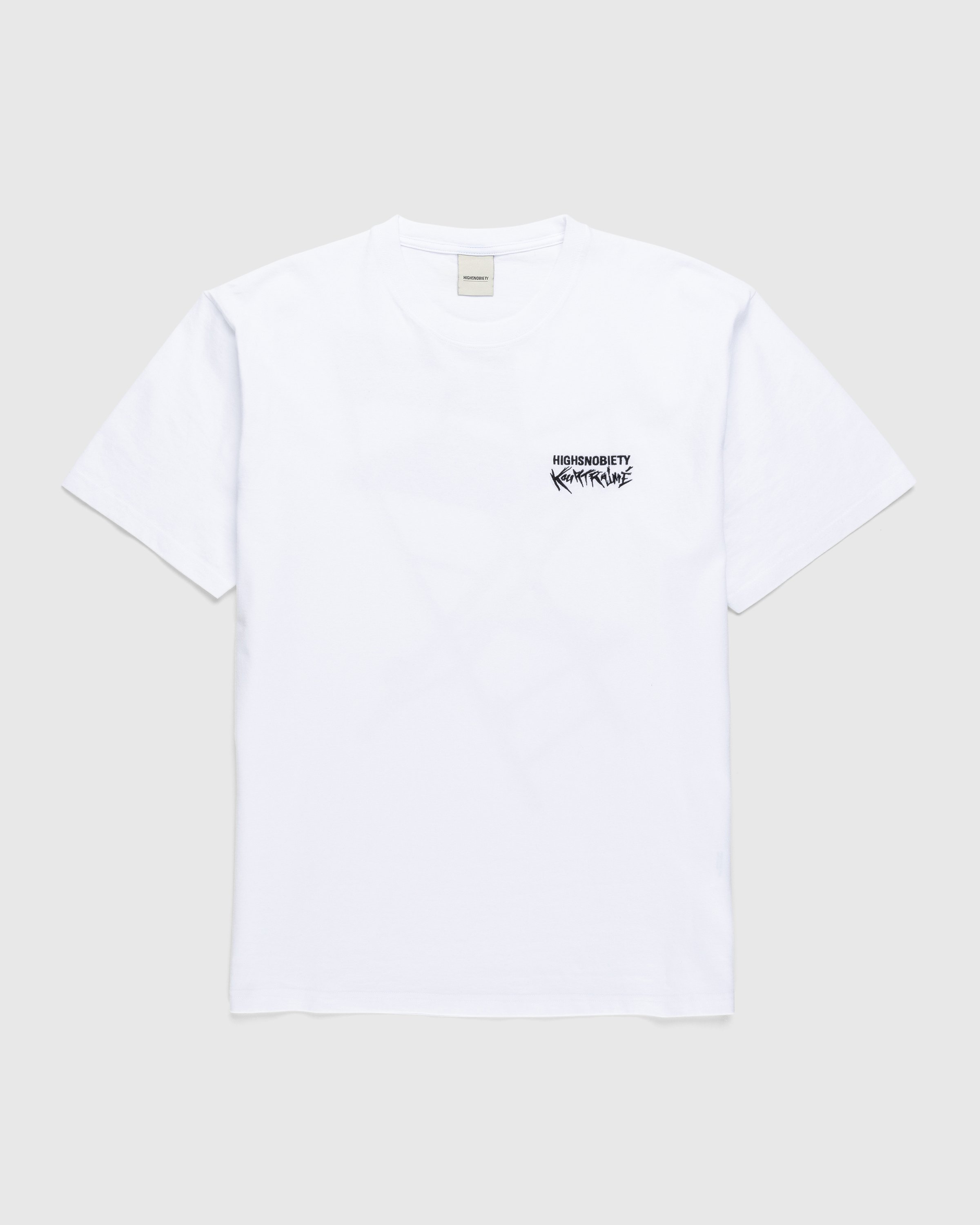 École Kourtrajmé x Highsnobiety - Short Sleeve T-Shirt White - Clothing - White - Image 2