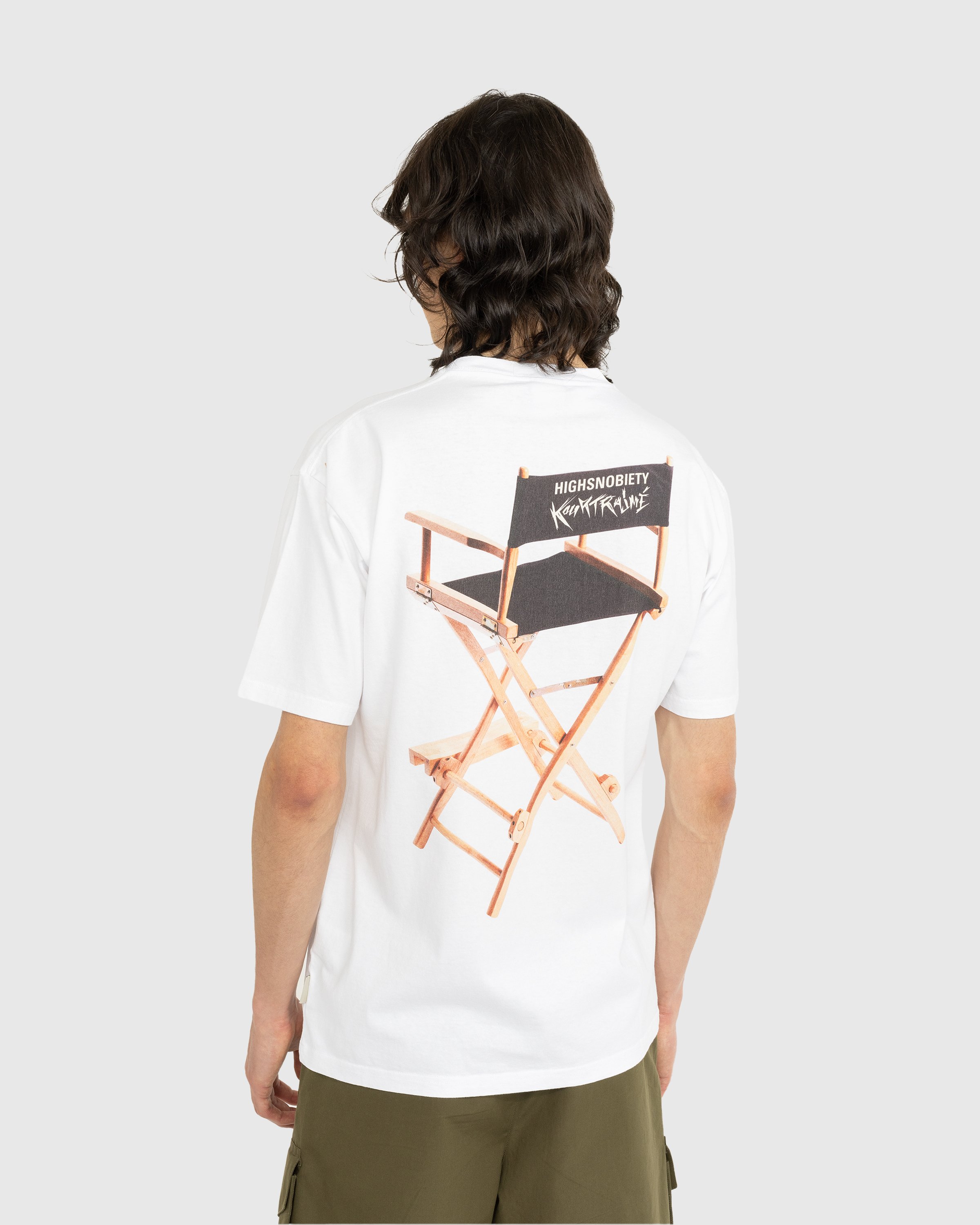 École Kourtrajmé x Highsnobiety - Short Sleeve T-Shirt White - Clothing - White - Image 4