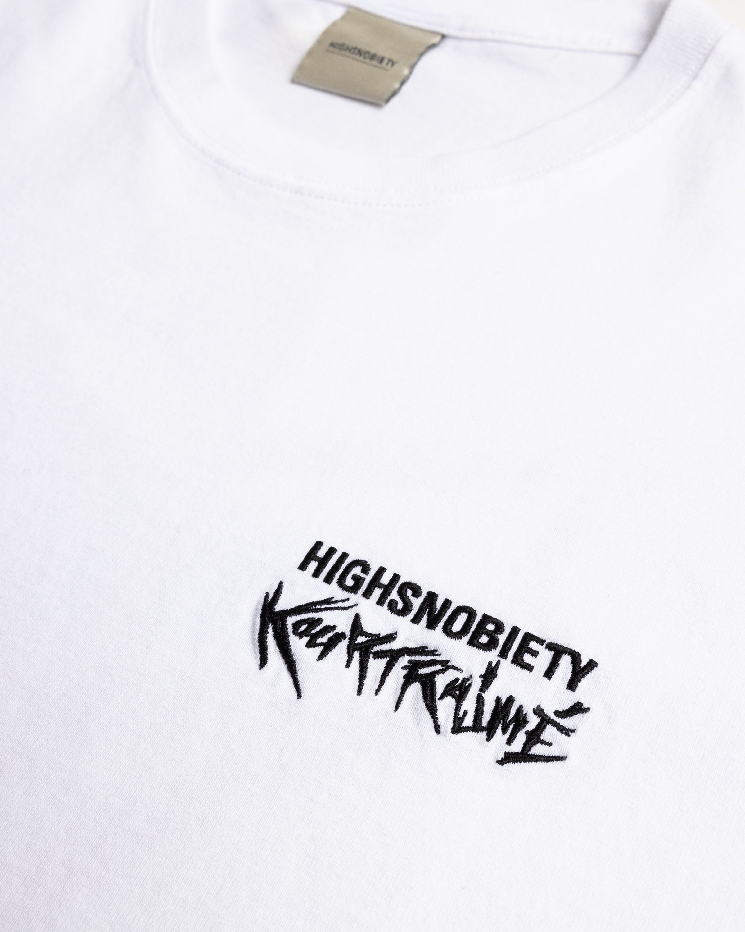 École Kourtrajmé x Highsnobiety - Short Sleeve T-Shirt White - Clothing - White - Image 5