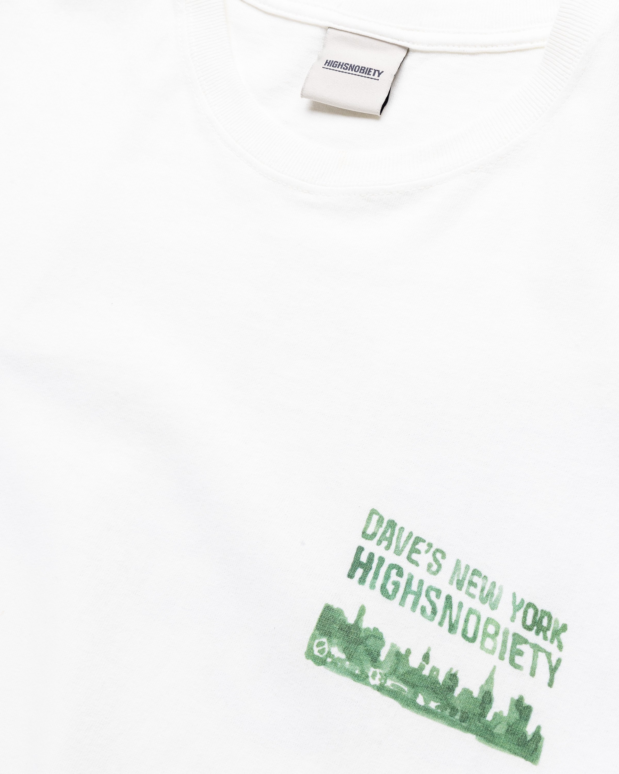 Dave's New York x Highsnobiety - White "Sanitation Truck" T-Shirt - Clothing - White - Image 6