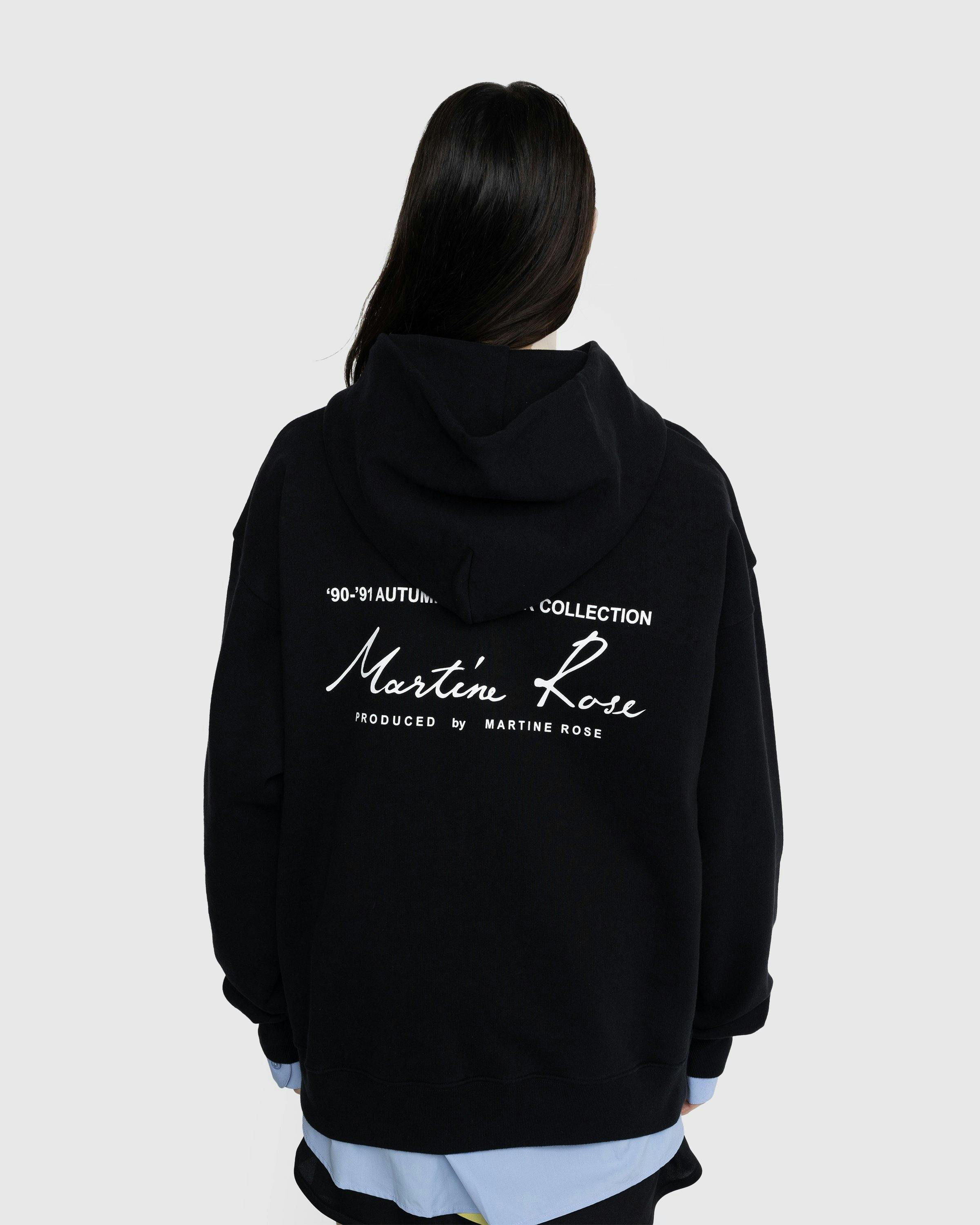 Martine Rose - Classic Hoodie Black - Clothing - Black - Image 4