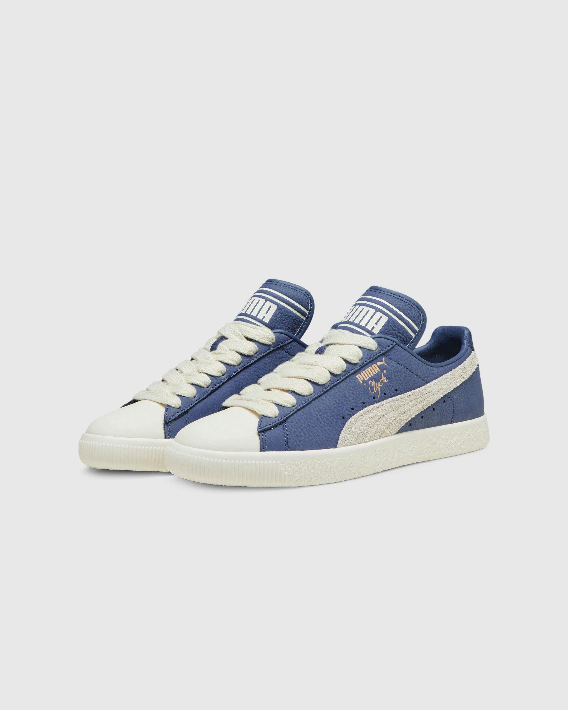 Puma - Clyde Rhuigi Pristine/Pristine/Inky Blue - Footwear - Multi - Image 3