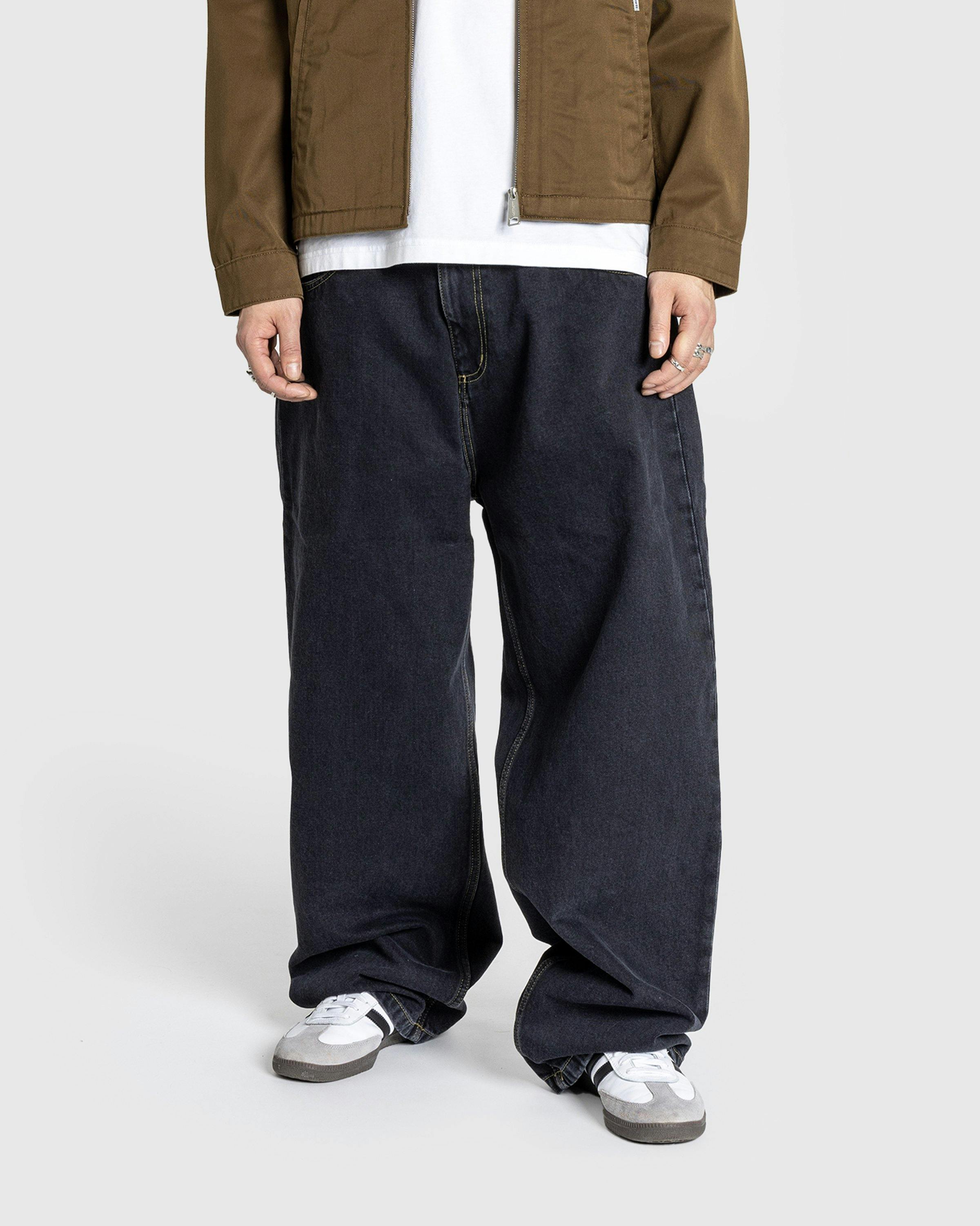 Carhartt WIP - Brandon Pant Black /stone washed - Clothing - Black - Image 2