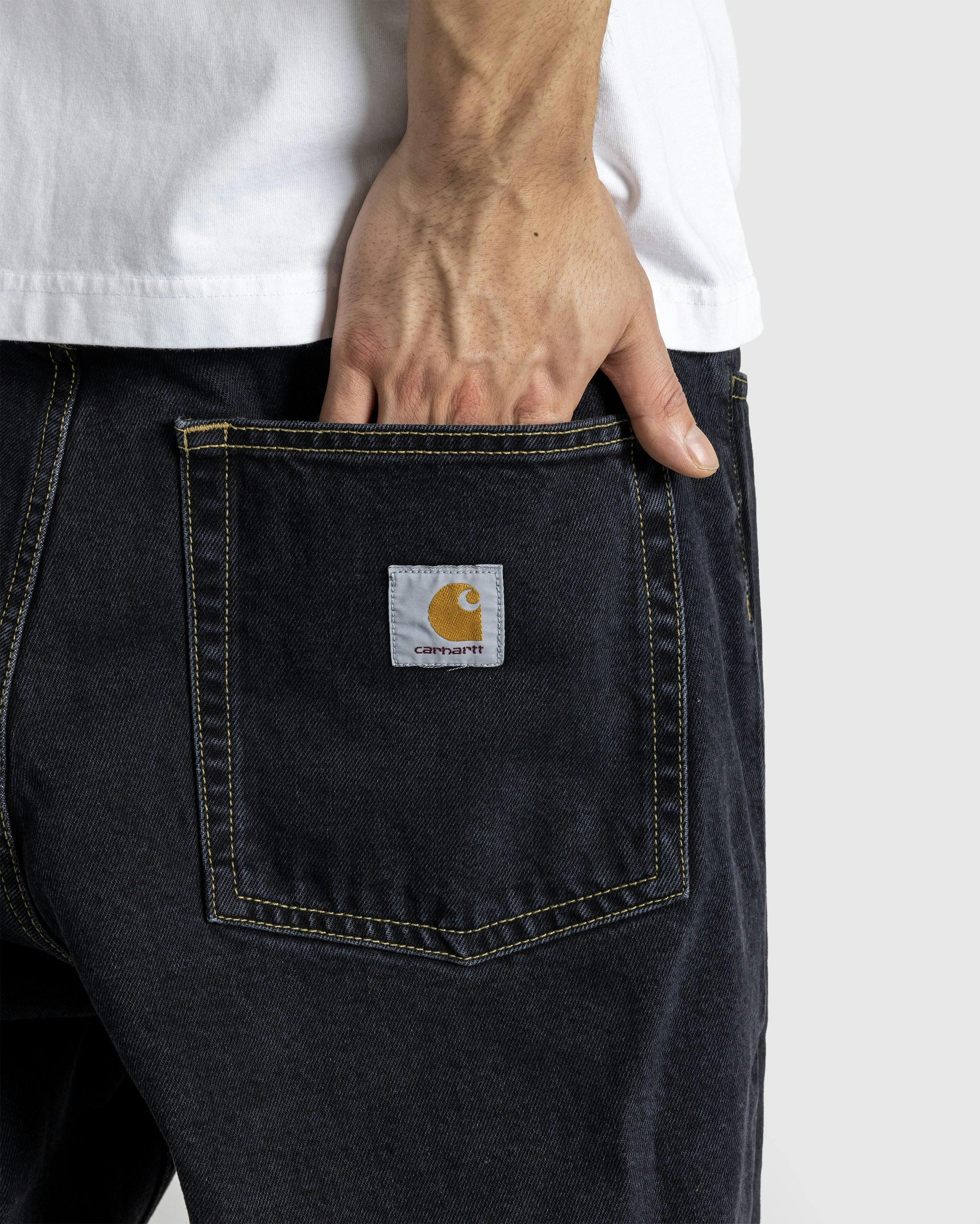 Carhartt WIP - Brandon Pant Black /stone washed - Clothing - Black - Image 5