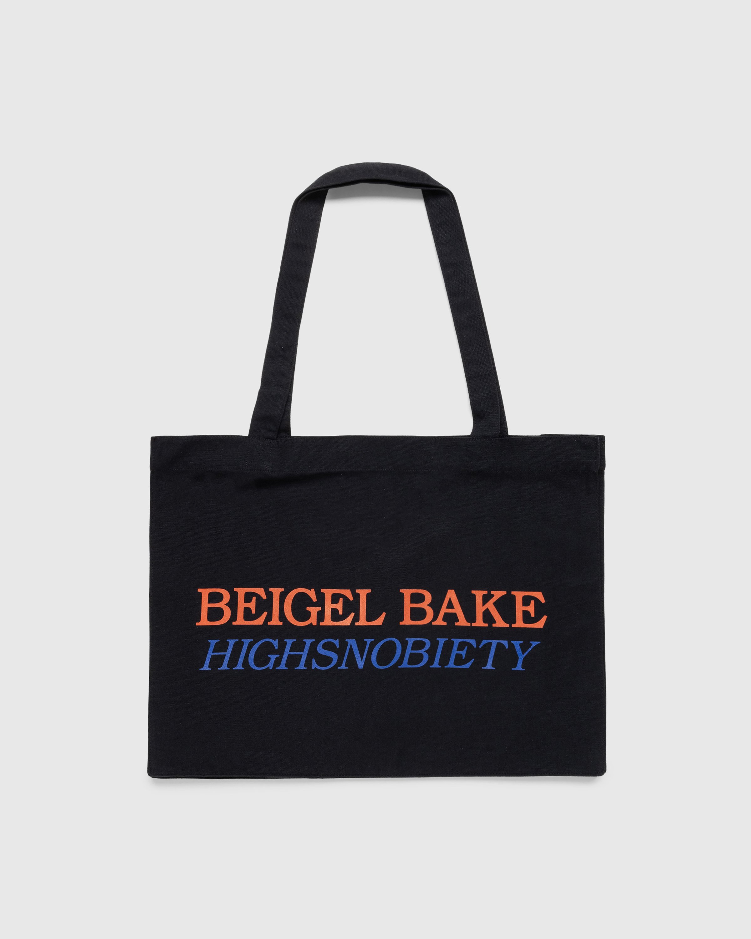 Beigel Bake x Highsnobiety - Beigel Bake Black Tote - Accessories - Black - Image 1