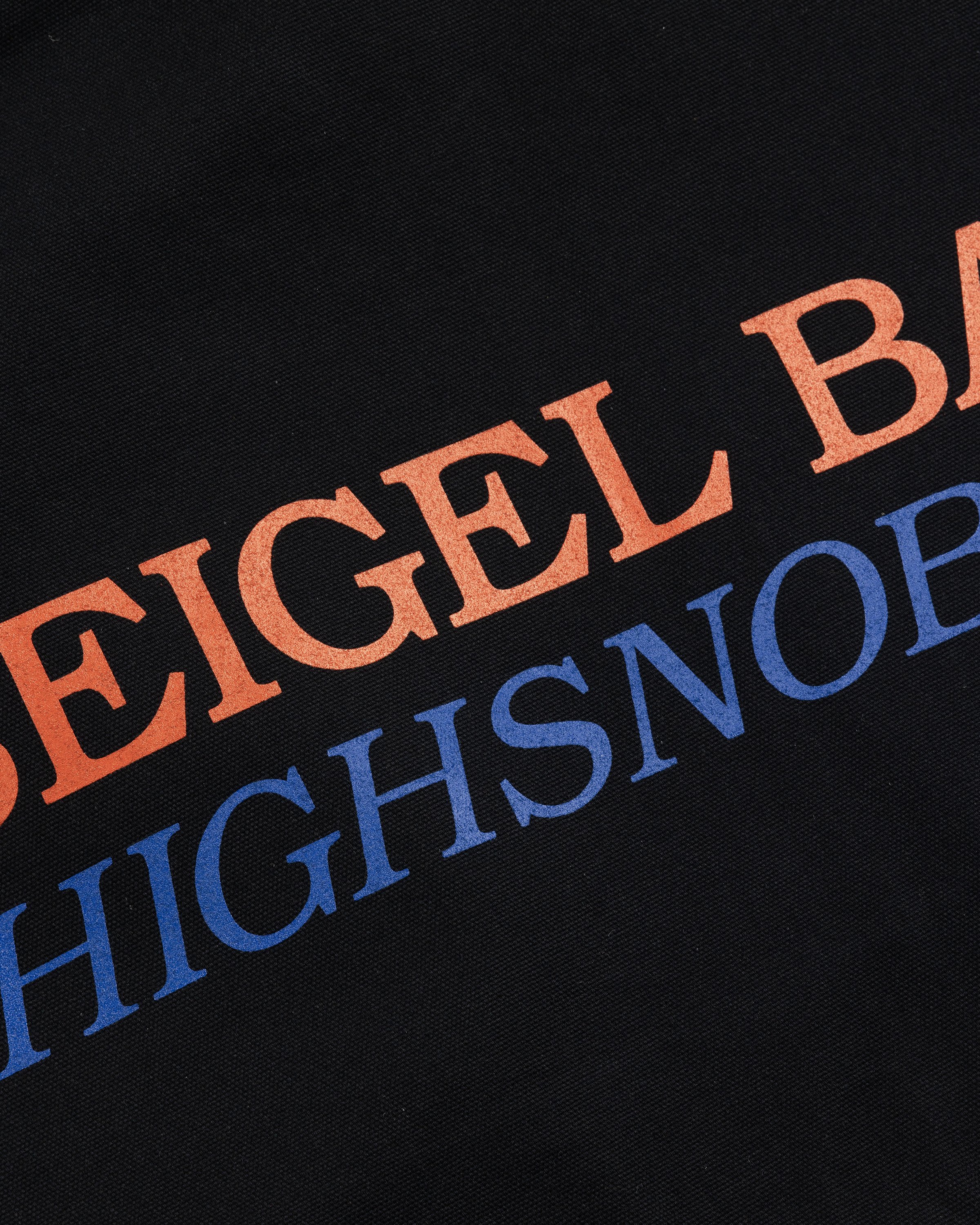 Beigel Bake x Highsnobiety - Beigel Bake Black Tote - Accessories - Black - Image 5