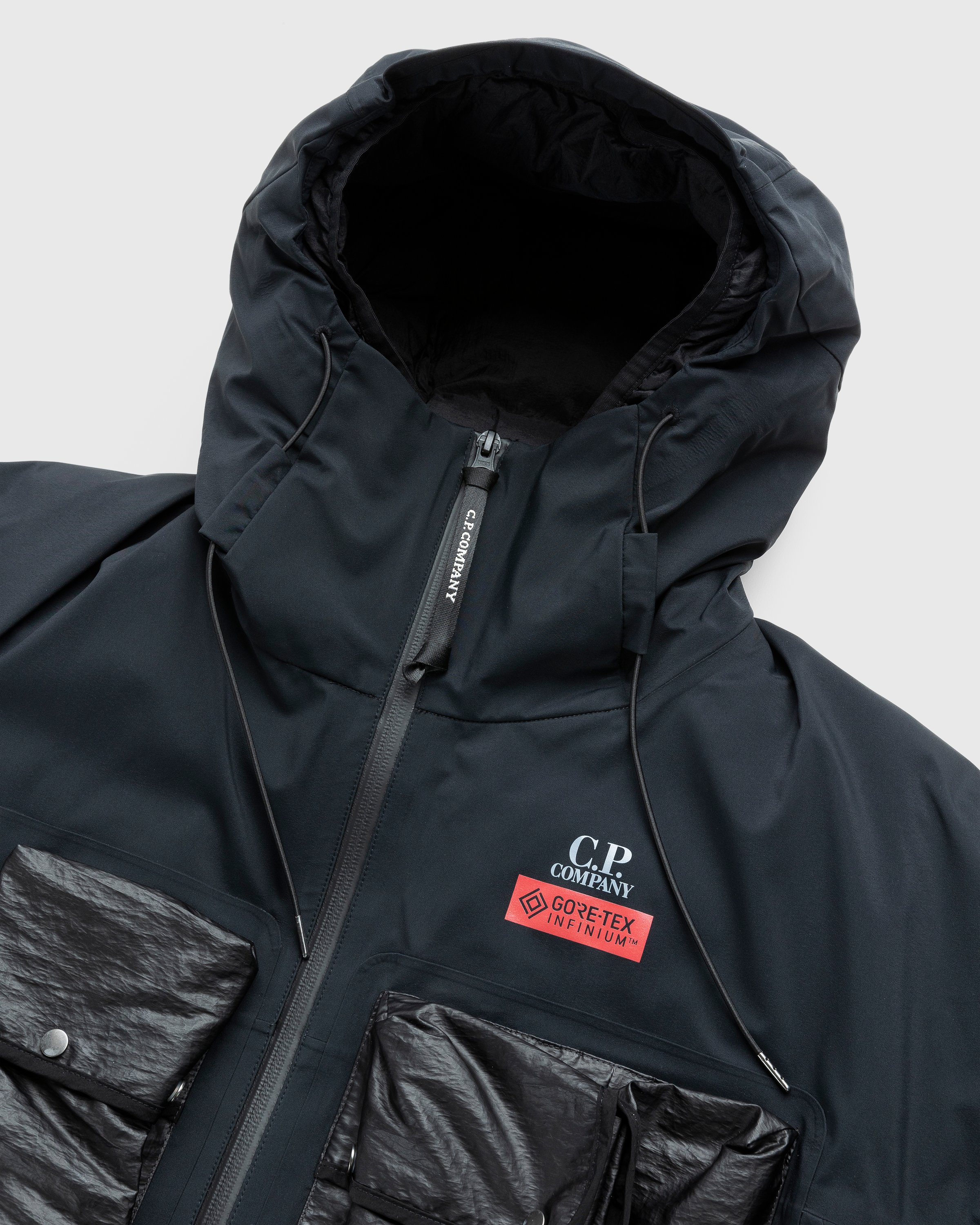C.P. Company - Gore-Tex Infinium Jacket Black - Clothing - Black - Image 6