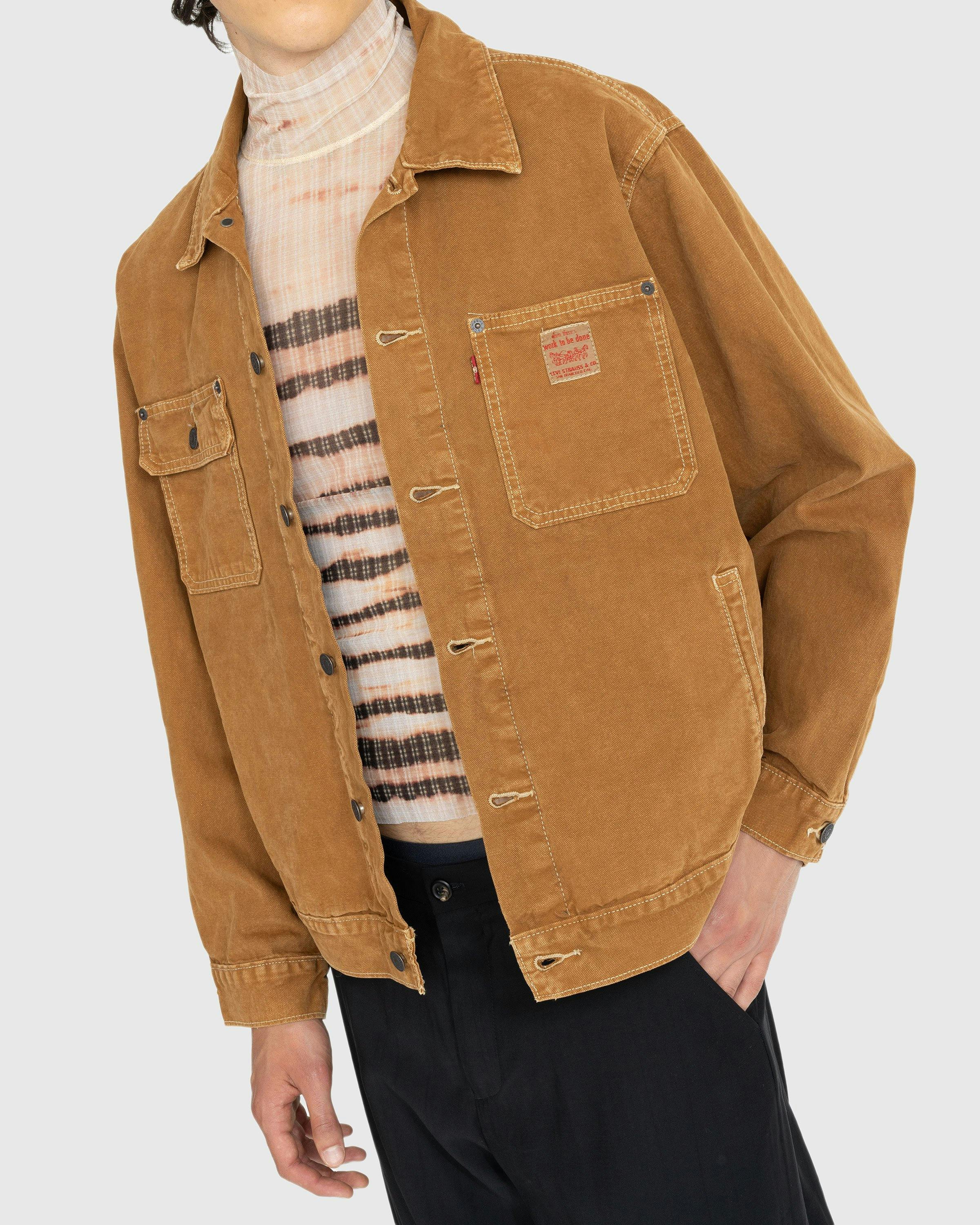 Levi's - Sunrise Trucker Jacket Dark Ginger - Clothing - Orange - Image 4