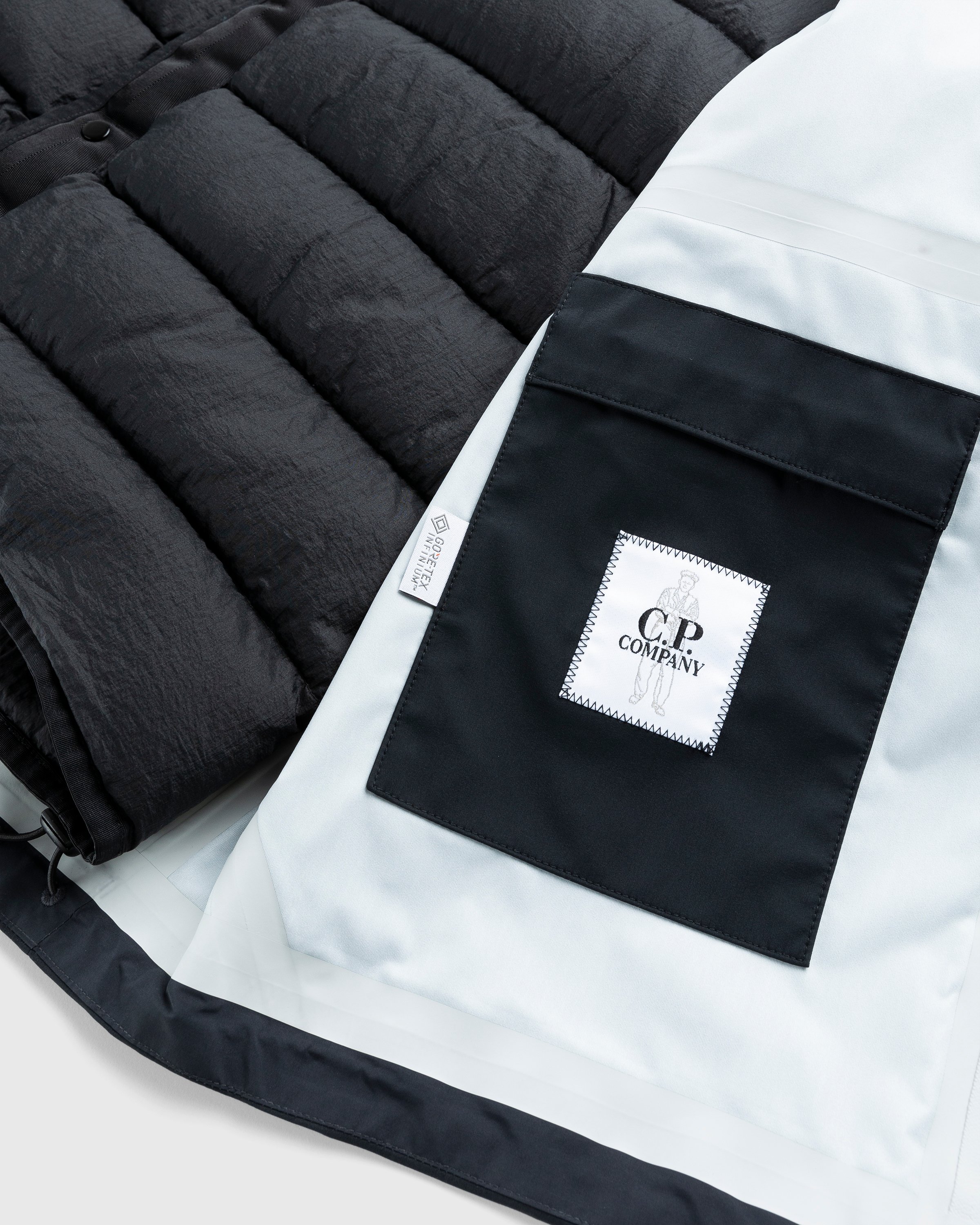 C.P. Company - Gore-Tex Infinium Jacket Black - Clothing - Black - Image 9