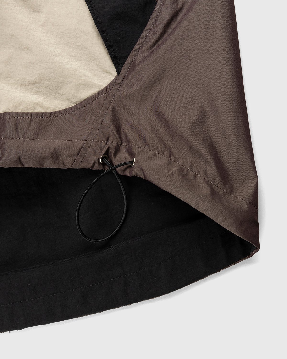 Arnar Mar Jonsson - Texlon Composition Outerwear Jacket Beige Chocolate Black - Clothing - Black - Image 6